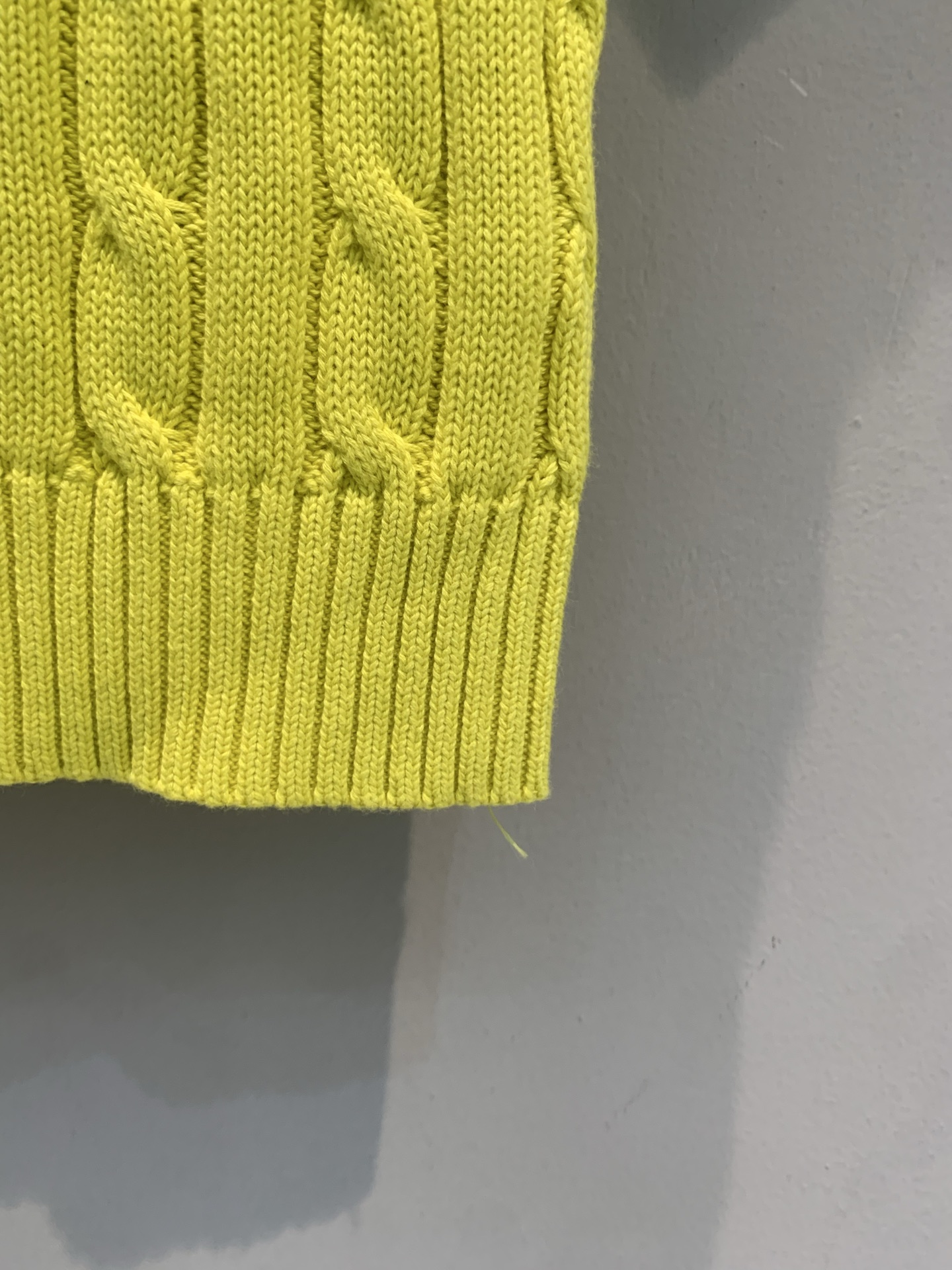 新款🆕 Polo Ralph Lauren麻花针织短袖，经典绞花纹理+圆领设计，修身剪裁超显气质！胸口小