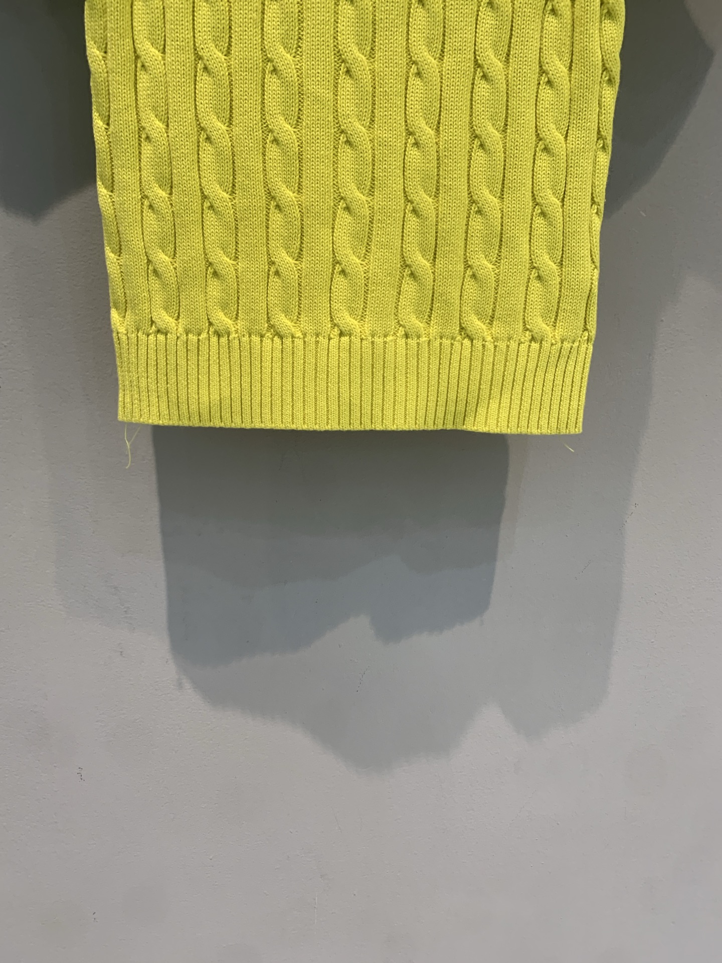 新款🆕 Polo Ralph Lauren麻花针织短袖，经典绞花纹理+圆领设计，修身剪裁超显气质！胸口小