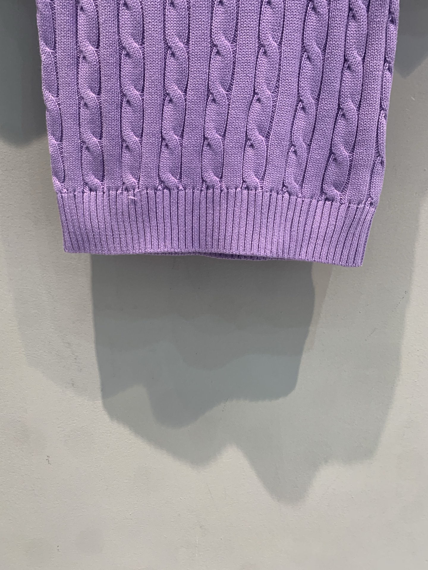 新款🆕 Polo Ralph Lauren麻花针织短袖，经典绞花纹理+圆领设计，修身剪裁超显气质！胸口小