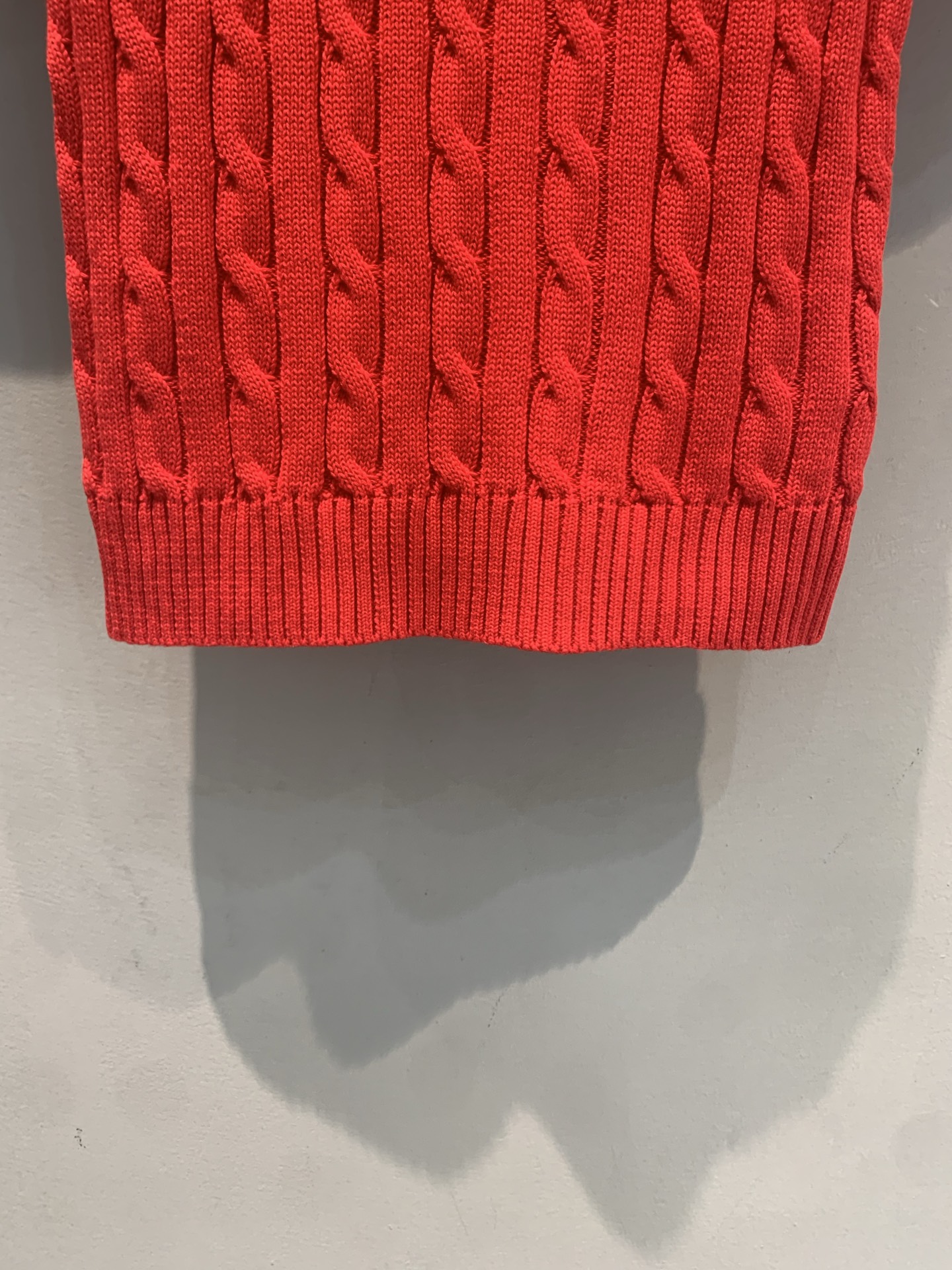 新款🆕 Polo Ralph Lauren麻花针织短袖，经典绞花纹理+圆领设计，修身剪裁超显气质！胸口小