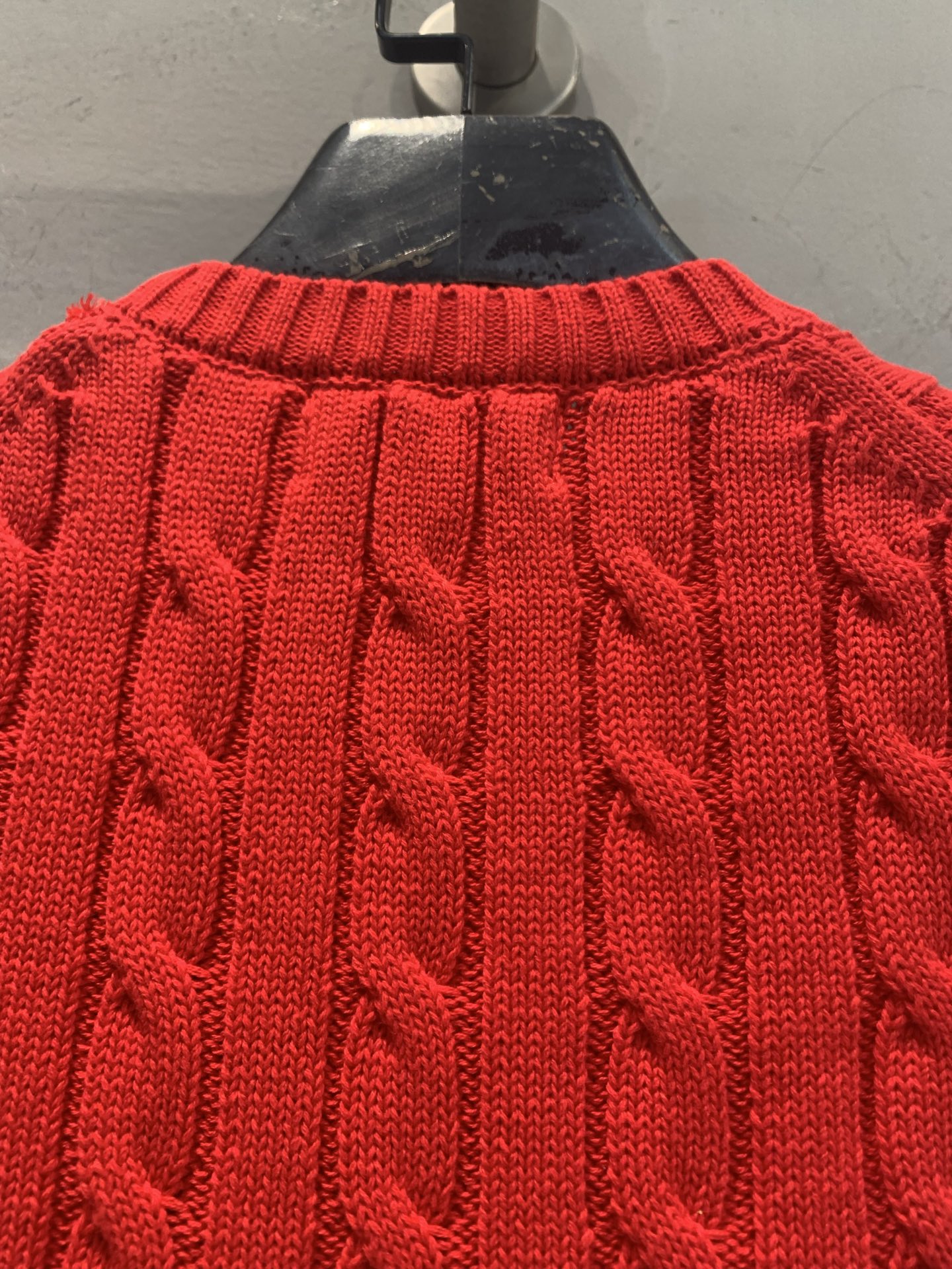 新款🆕 Polo Ralph Lauren麻花针织短袖，经典绞花纹理+圆领设计，修身剪裁超显气质！胸口小