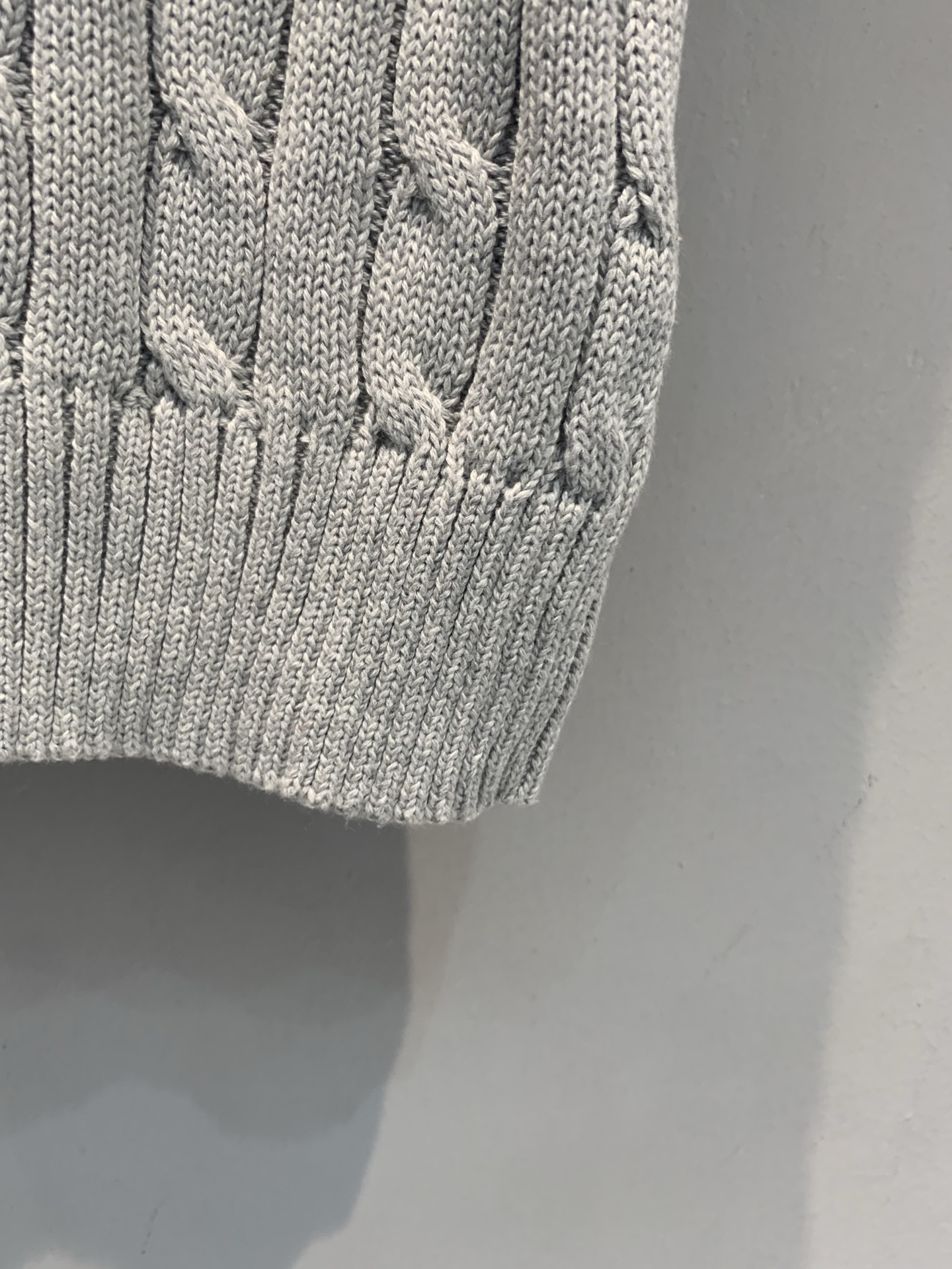 新款🆕 Polo Ralph Lauren麻花针织短袖，经典绞花纹理+圆领设计，修身剪裁超显气质！胸口小