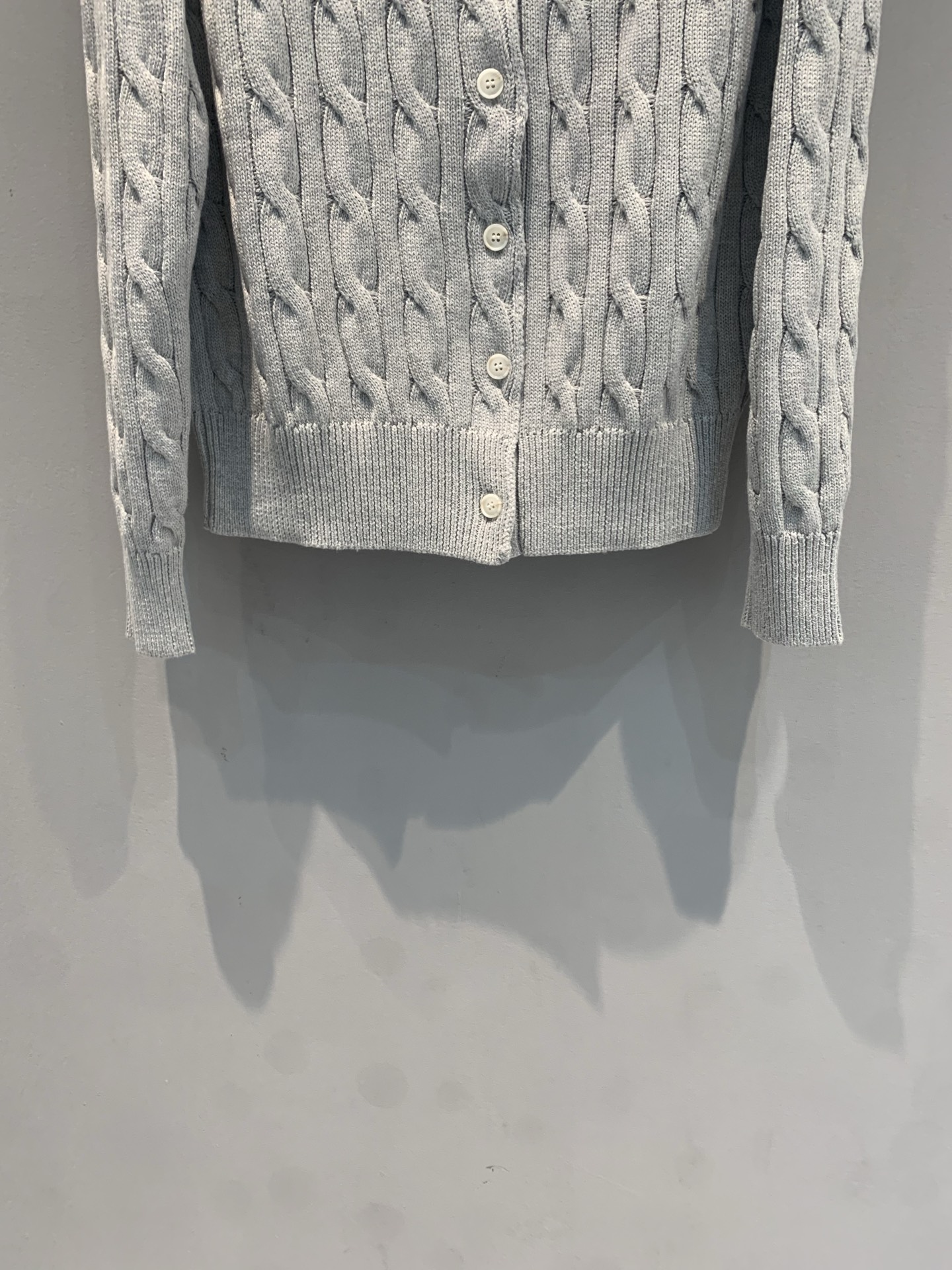 新款🆕 Polo Ralph Lauren早春新款经典绞花开衫，100%纯棉材质，柔软亲肤，麻花纹理立体