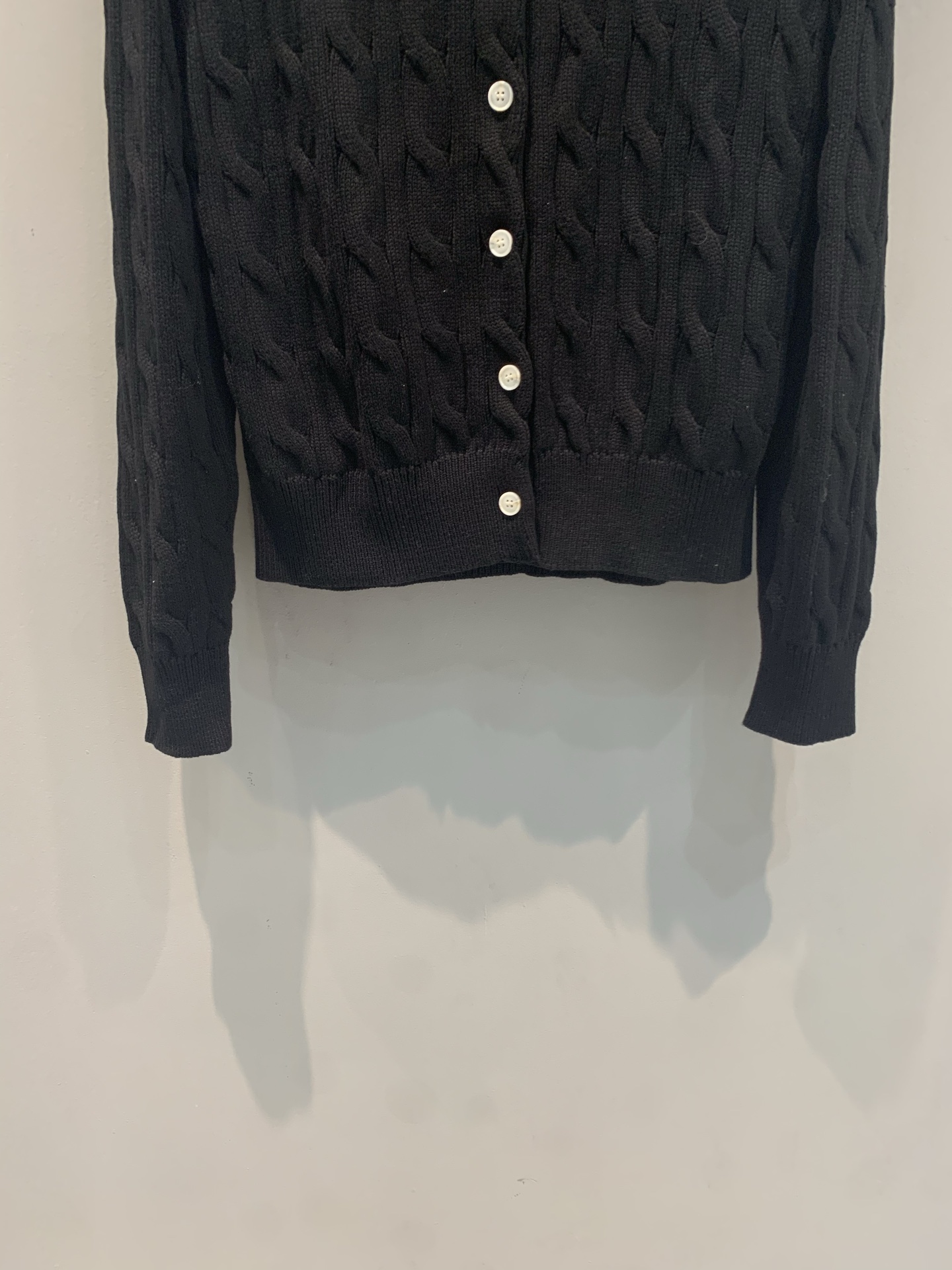 新款🆕 Polo Ralph Lauren早春新款经典绞花开衫，100%纯棉材质，柔软亲肤，麻花纹理立体