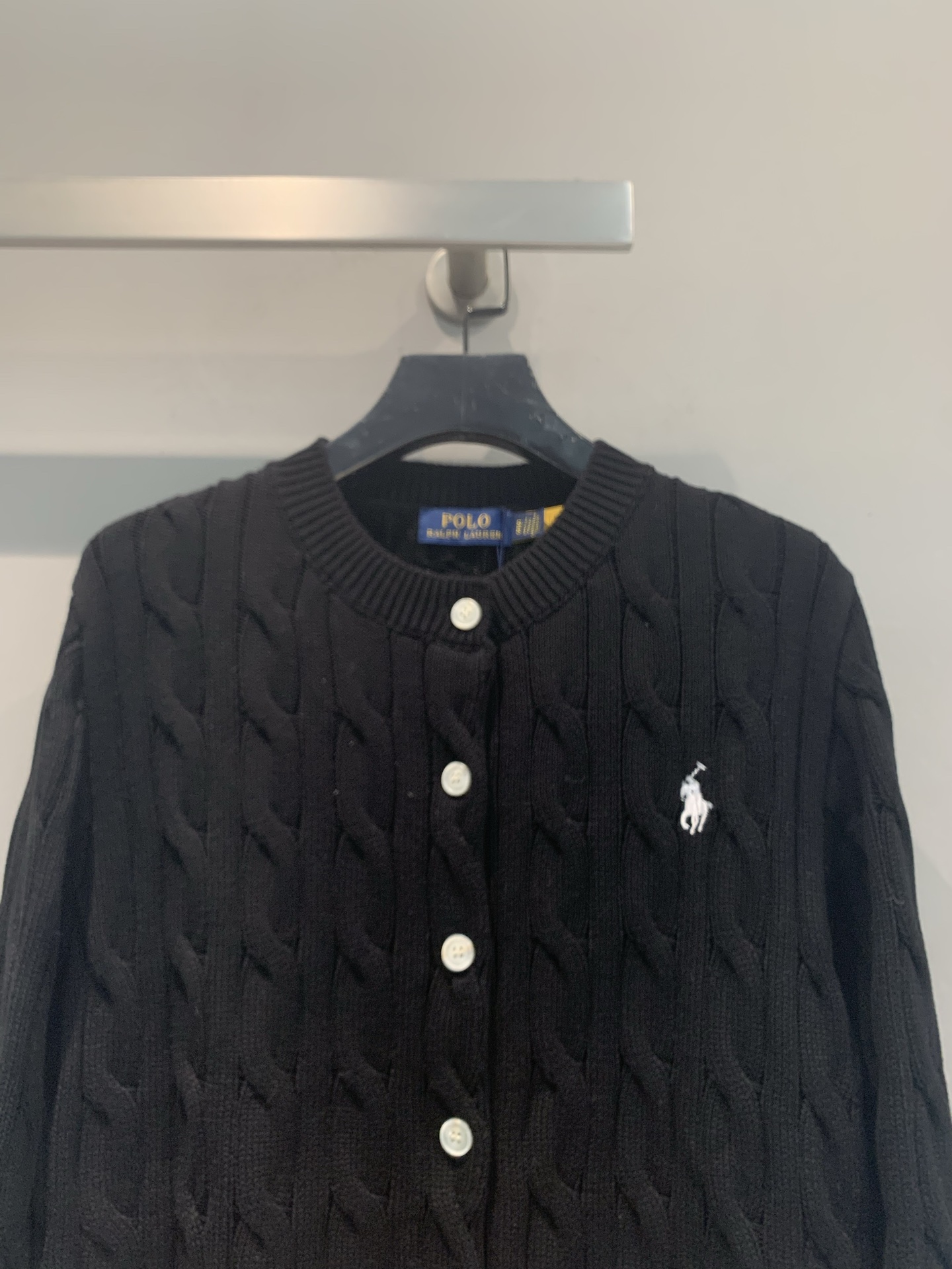 新款🆕 Polo Ralph Lauren早春新款经典绞花开衫，100%纯棉材质，柔软亲肤，麻花纹理立体