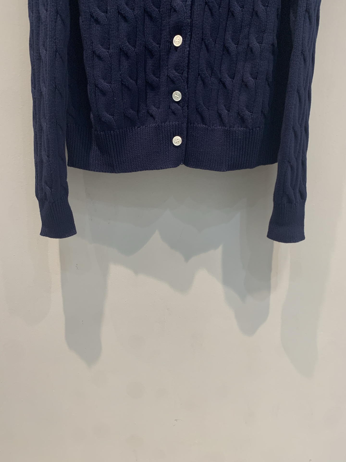 新款🆕 Polo Ralph Lauren早春新款经典绞花开衫，100%纯棉材质，柔软亲肤，麻花纹理立体