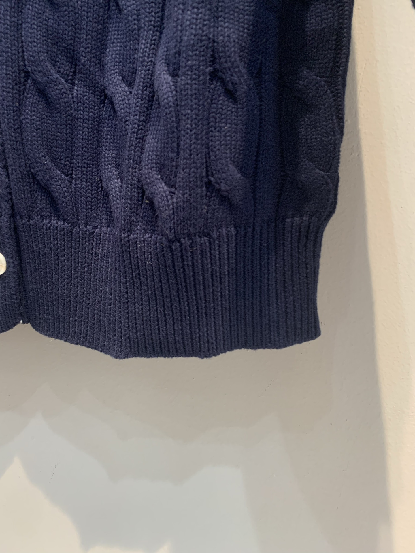 新款🆕 Polo Ralph Lauren早春新款经典绞花开衫，100%纯棉材质，柔软亲肤，麻花纹理立体