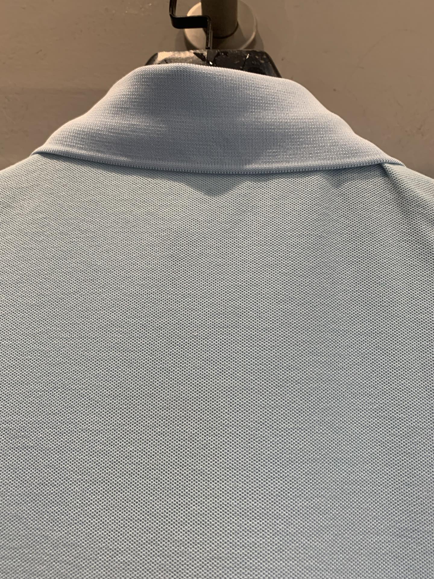 新款🆕 拉夫劳伦春夏系列小马刺绣珠地棉Polo衫，采用透气吸汗的珠地棉材质，夏天穿超舒服！胸前蓝色小马刺