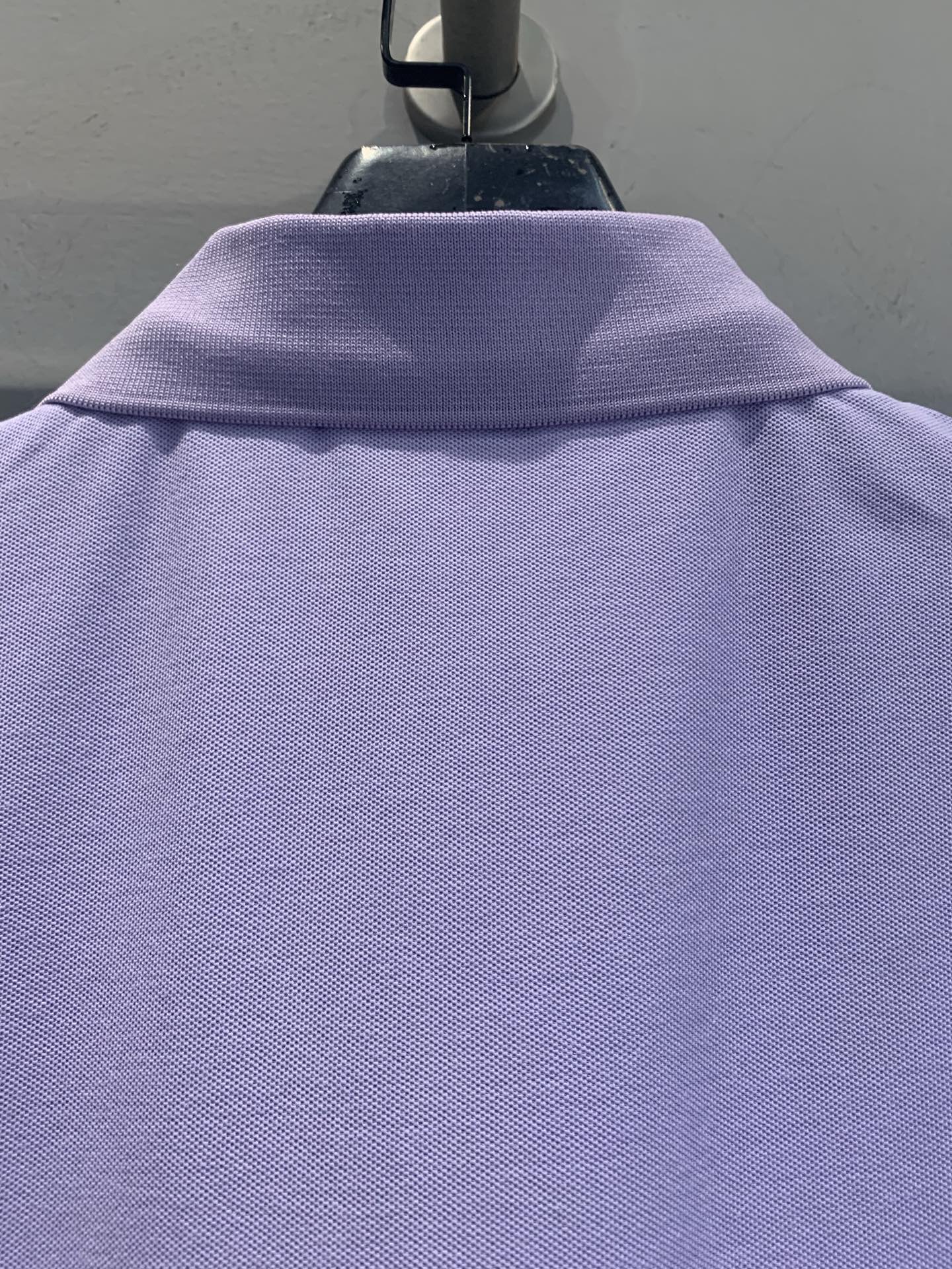 新款🆕 拉夫劳伦春夏系列小马刺绣珠地棉Polo衫，采用透气吸汗的珠地棉材质，夏天穿超舒服！胸前蓝色小马刺