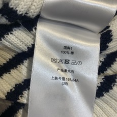 新款🆕 原版开发 CD早秋新款时髦百搭海军领条纹针织衫。采用经典海军领+黑白条纹设计,法式复古感满满!1 新款🆕 原版开发 CD早秋新款时髦百搭海军领条纹针织衫。采用经典海军领+黑白条纹设计,法式复古感满满!1