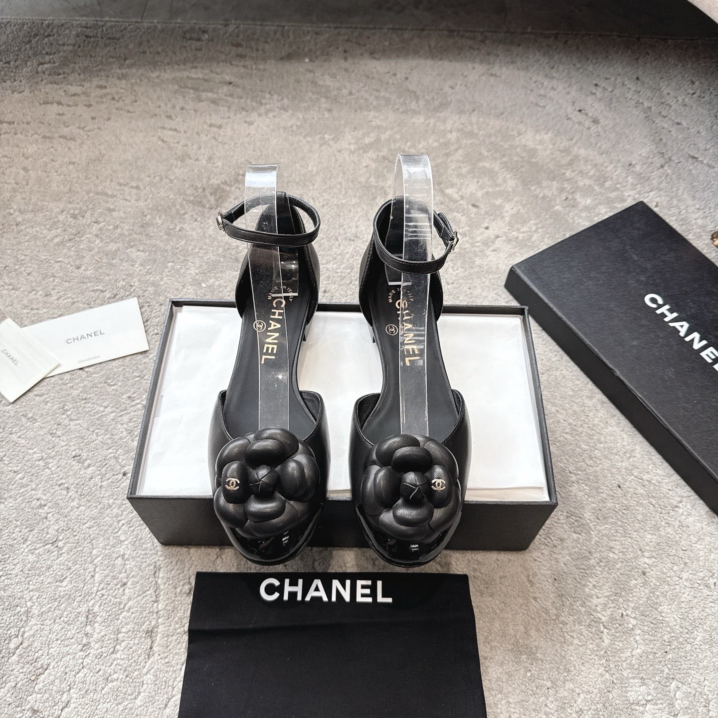 CHANEL Mary Jane лялькавыя туфлі｜лімітаваная версія｜кастомізацыя з матэрыялаў арыгінальнага канала｜99.99% дакладнасць