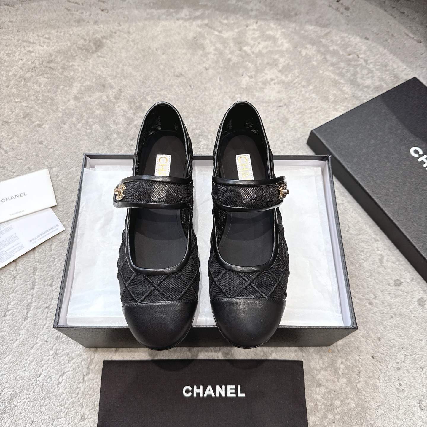 CHANEL Mary Jane лялькавыя туфлі｜лімітаваная версія｜кастомізацыя з матэрыялаў арыгінальнага канала｜99.99% дакладнасць