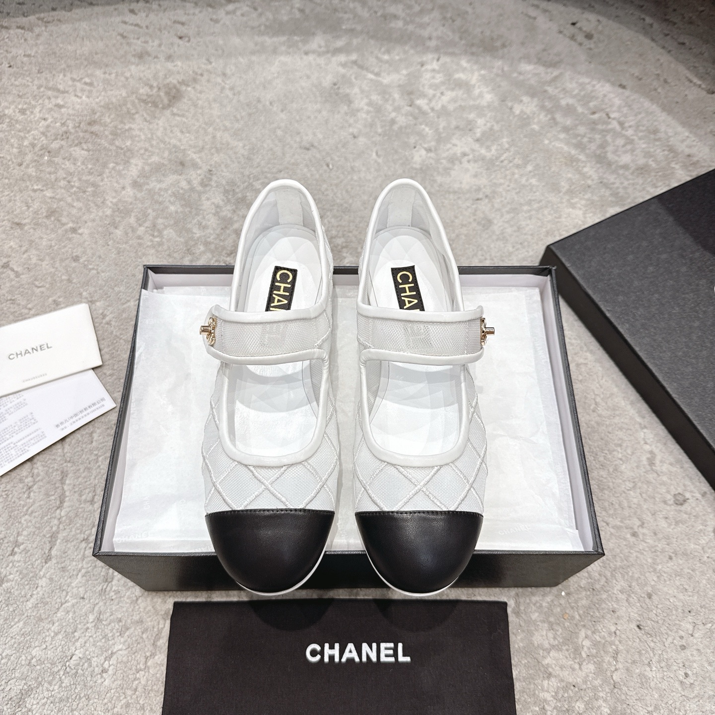CHANEL Mary Jane лялькавыя туфлі｜лімітаваная версія｜кастомізацыя з матэрыялаў арыгінальнага канала｜99.99% дакладнасць