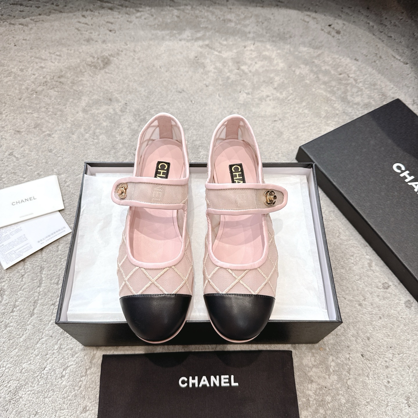 CHANEL Mary Jane лялькавыя туфлі｜Лімітаваная версія｜Кастомізацыя з матэрыялаў арыгінальнага канала｜99.99% дакладнасць