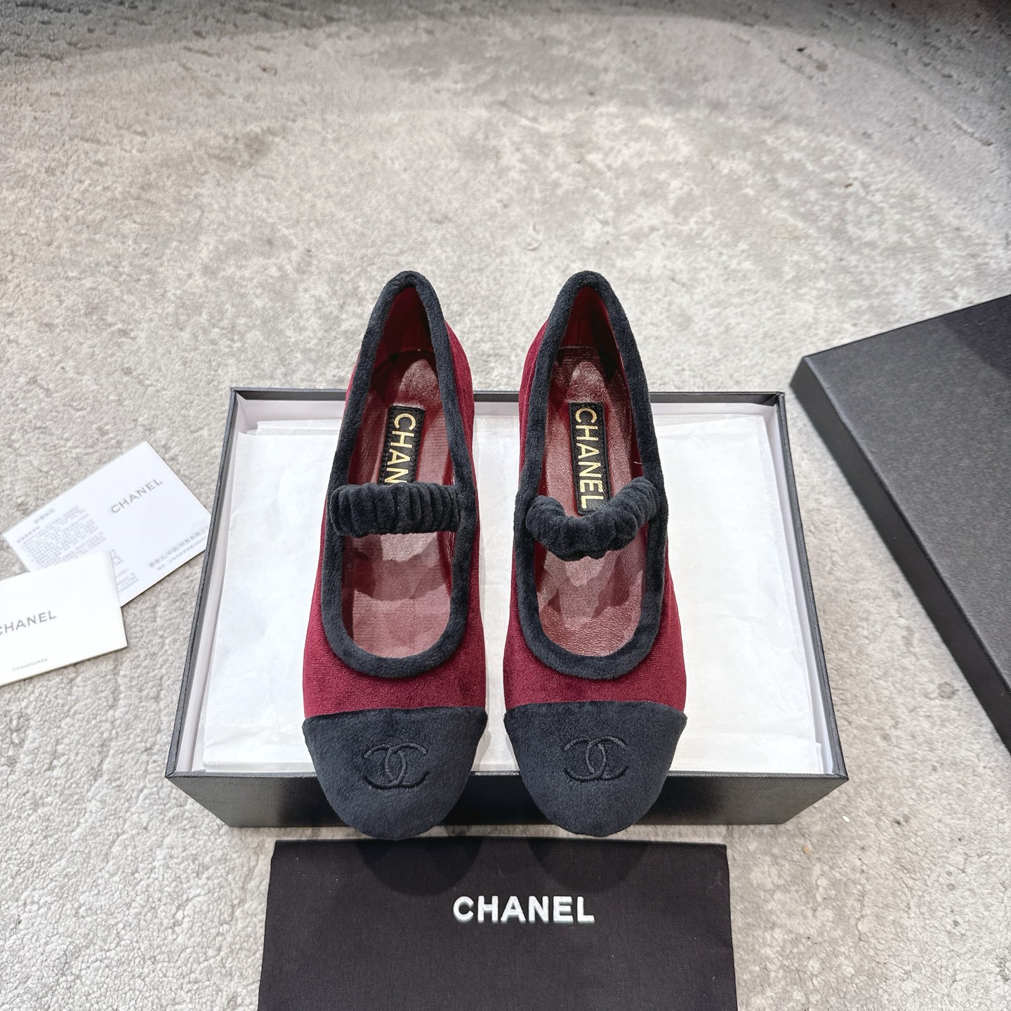 CHANEL 메리제인 돌 스타일 슈즈｜한정판｜오리지널 채널 소재 맞춤 제작｜99.99% 재현도