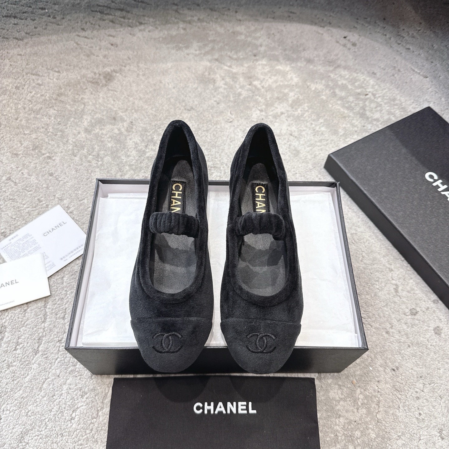 CHANEL 메리제인 돌 스타일 신발｜한정판｜오리지널 채널 소재 맞춤 제작｜99.99% 재현도