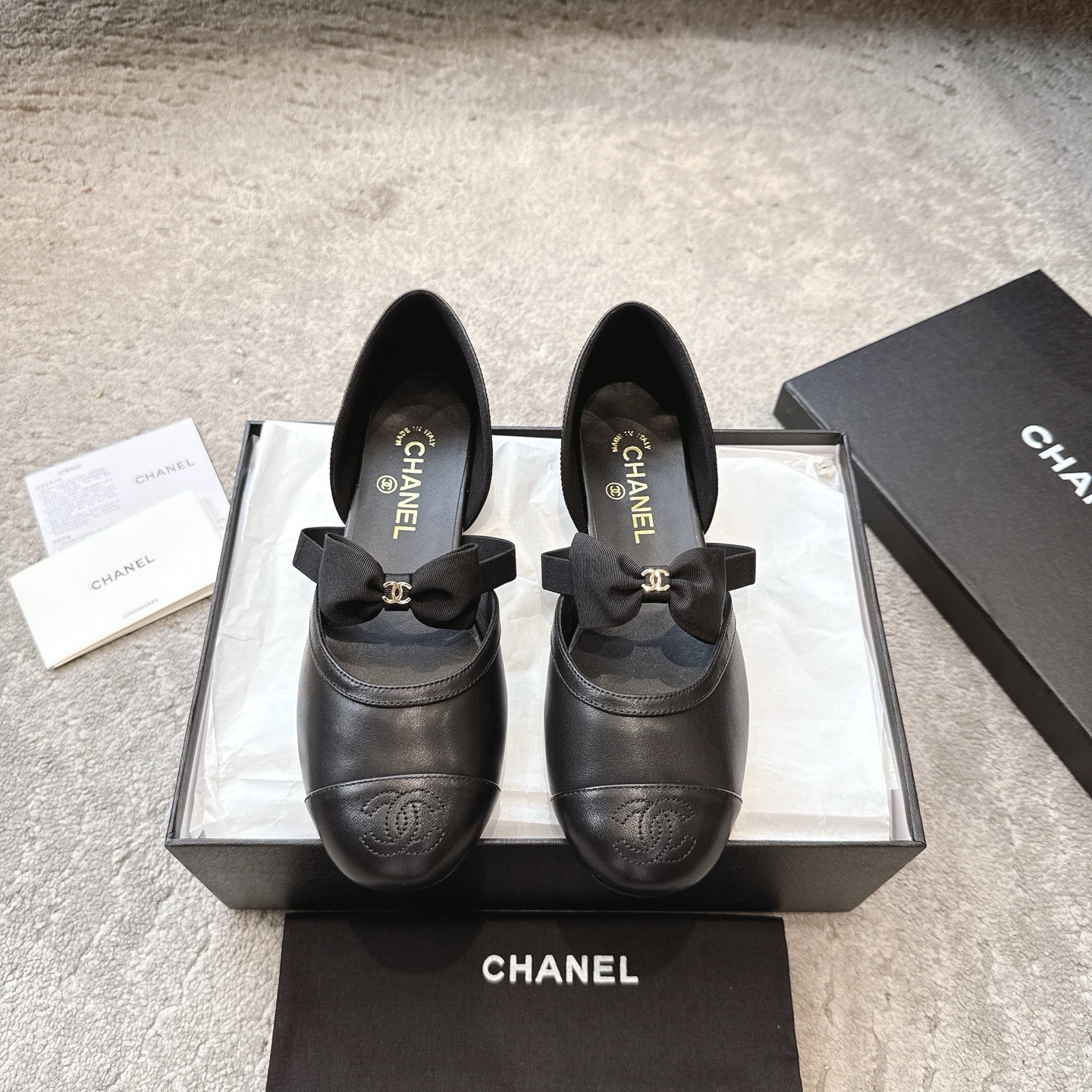 CHANEL Mary Jane лялькавыя туфлі｜лімітаваная версія｜кастомізацыя з матэрыялаў арыгінальнага канала｜99.99% дакладнасць аднаўлення