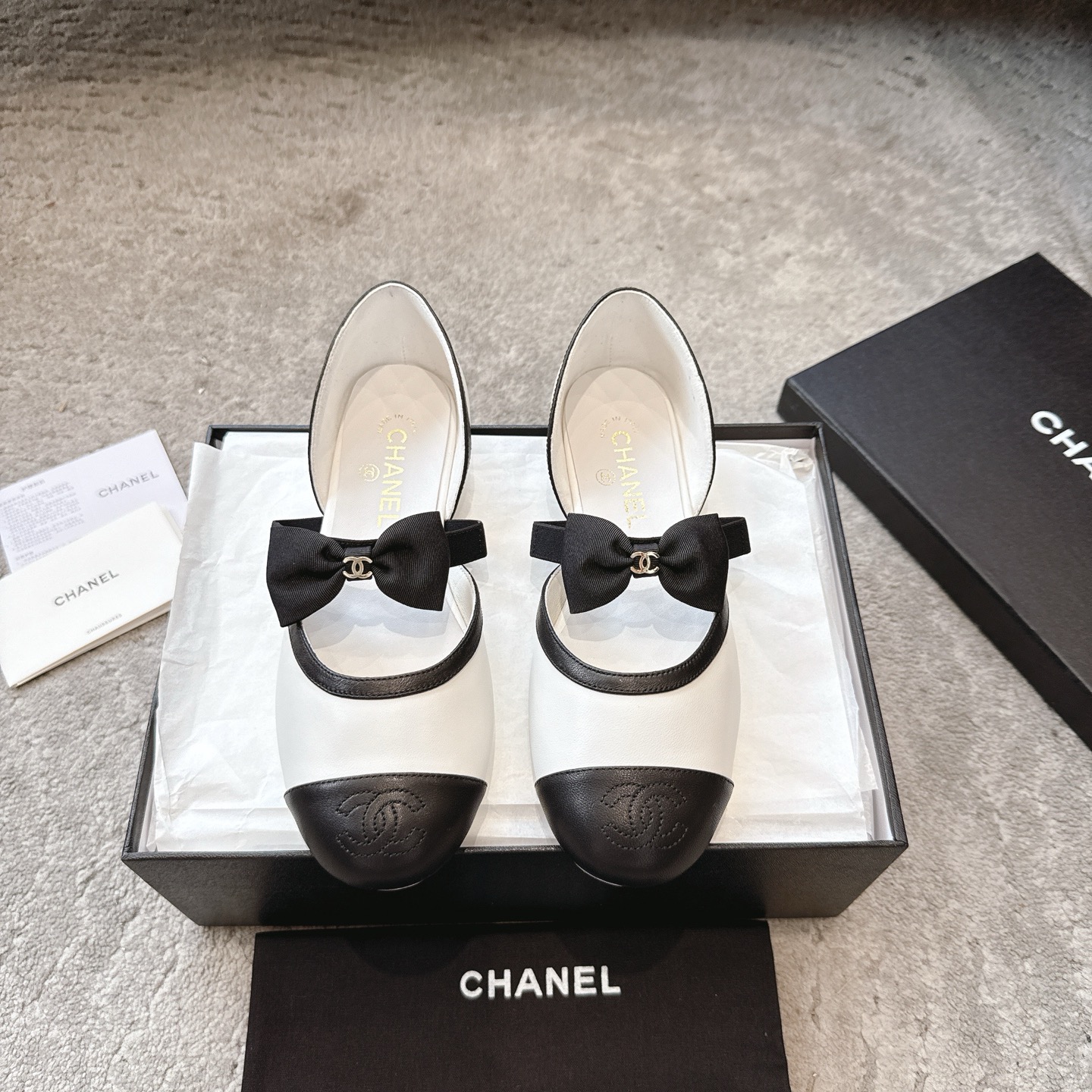 CHANEL Mary Jane лялькавыя туфлі｜лімітаваная версія｜кастомізацыя з матэрыялаў арыгінальнага канала｜99.99% дакладнасць аднаўлення