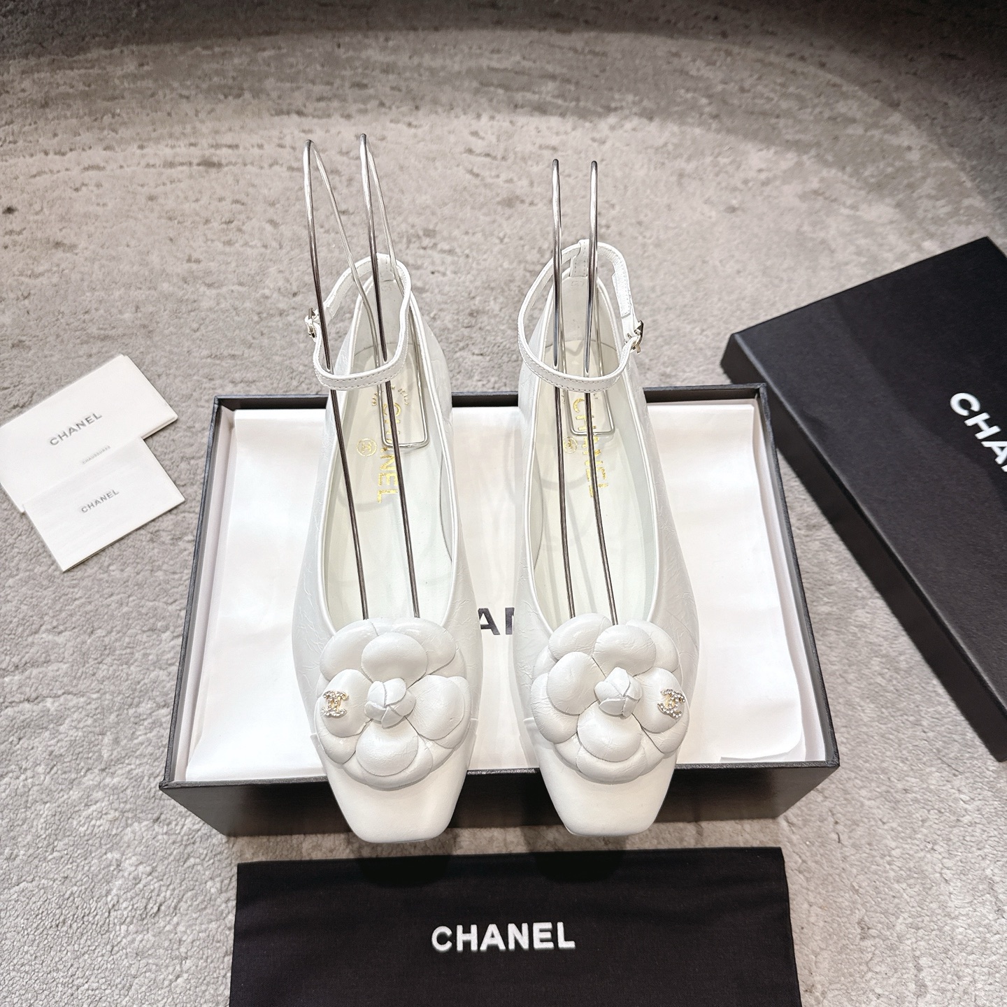 CHANEL Mary Jane лялькавыя туфлі｜лімітаваная версія｜кастомізацыя з арыгінальных матэрыялаў｜99.99% дакладнасць