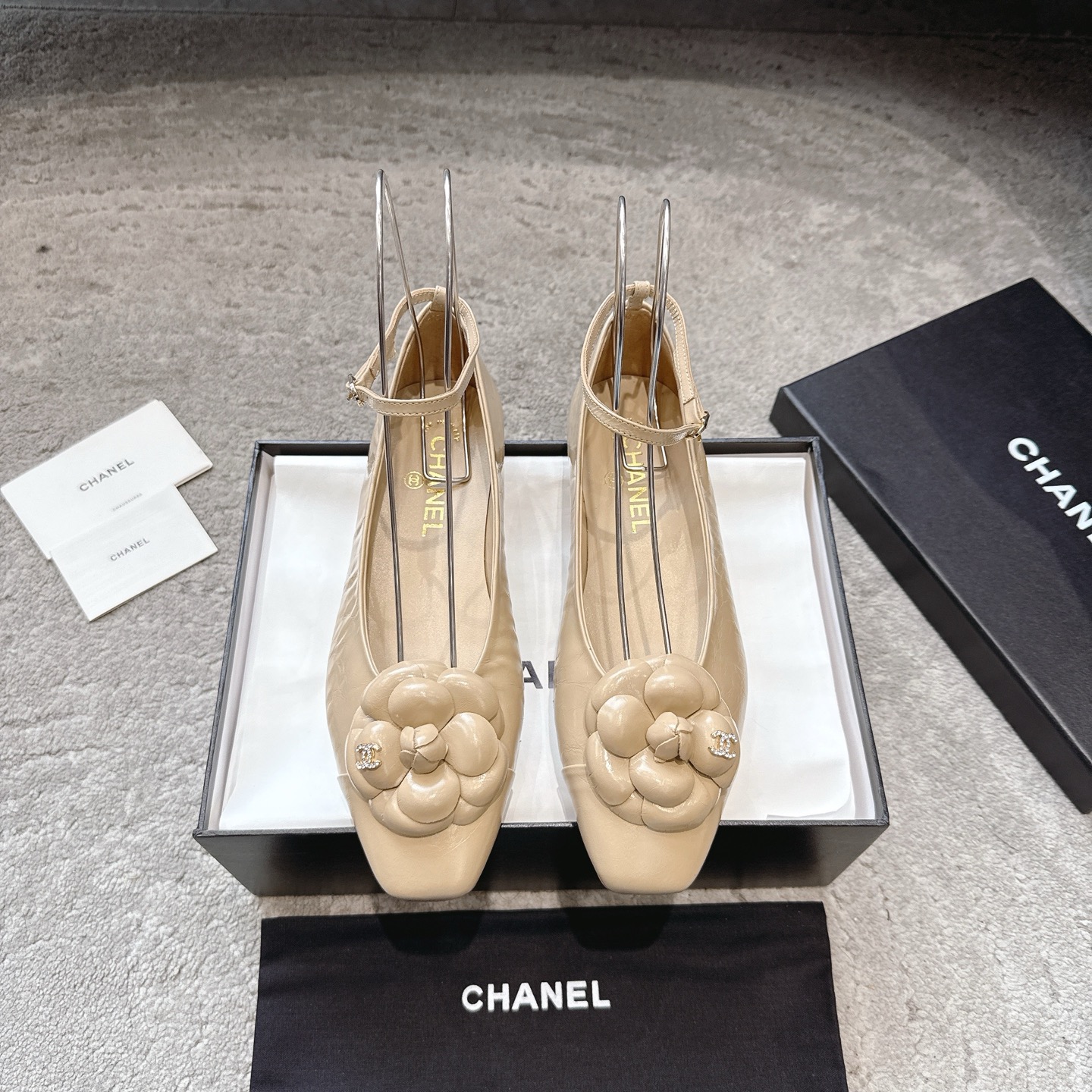 CHANEL Mary Jane лялькавыя туфлі｜лімітаваная версія｜кастомізацыя з матэрыялаў арыгінальнага канала｜99.99% дакладнасць аднаўлення