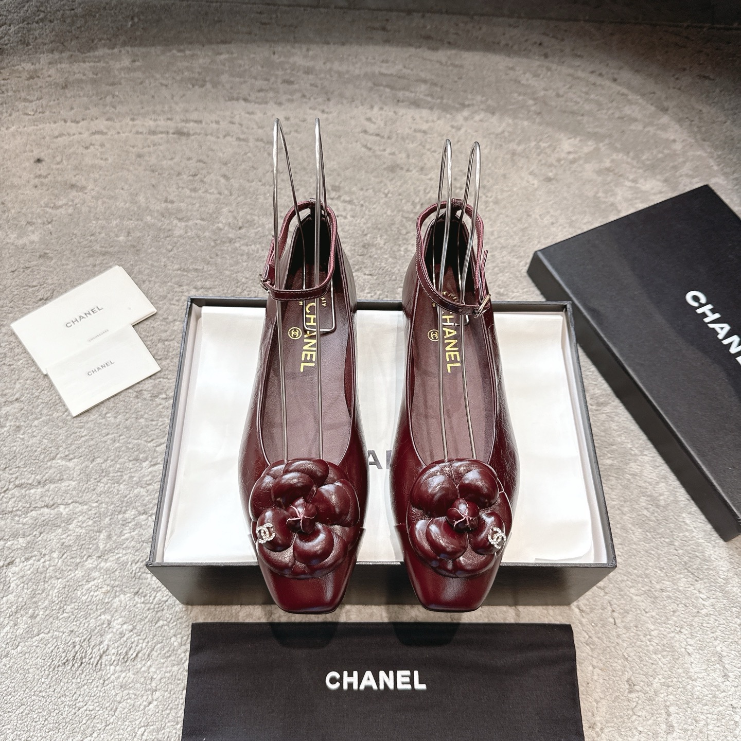 CHANEL Mary Jane ляльковыя туфлі｜лімітаваная версія｜кастомізацыя з матэрыялаў арыгінальнага канала｜99.99% дакладнасць