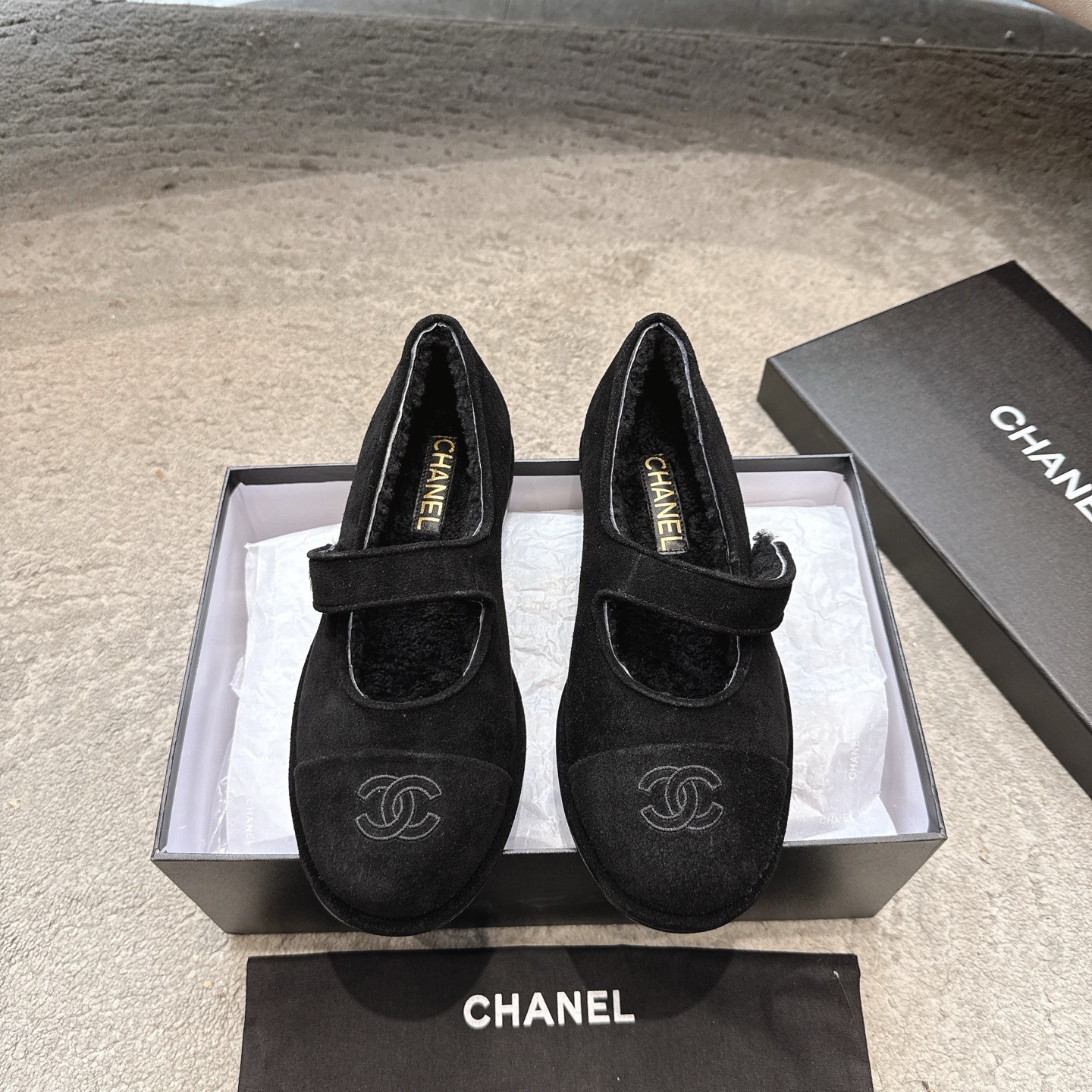 CHANEL Mary Jane лялькавыя туфлі｜лімітаваная версія｜кастомізацыя з матэрыялаў арыгінальнага канала｜99.99% дакладнасць