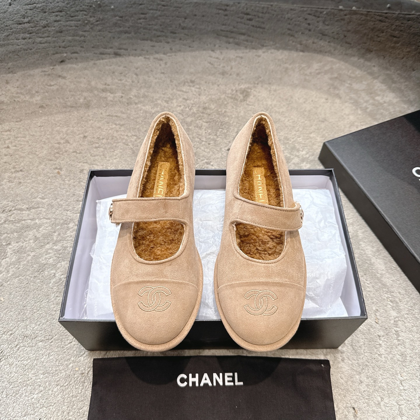 CHANEL Mary Jane лялькавыя туфлі｜лімітаваная версія｜кастомізацыя з матэрыялаў арыгінальнага канала｜99.99% дакладнасць
