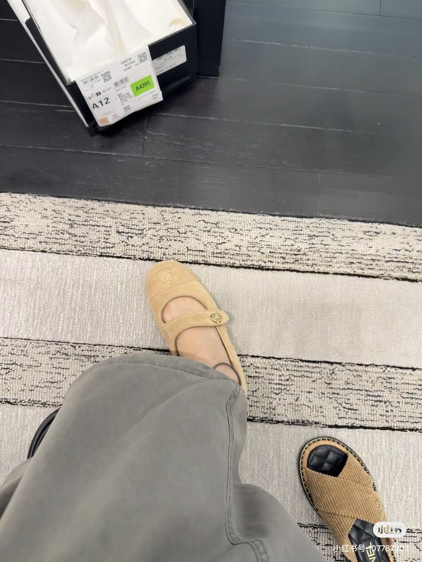 NO:475331,Little Red Book Just Planted Grass, Mai Hair, Mary Jane19860909小红书刚种草,毛毛鞋玛丽珍,mary jane,Women's Shoes