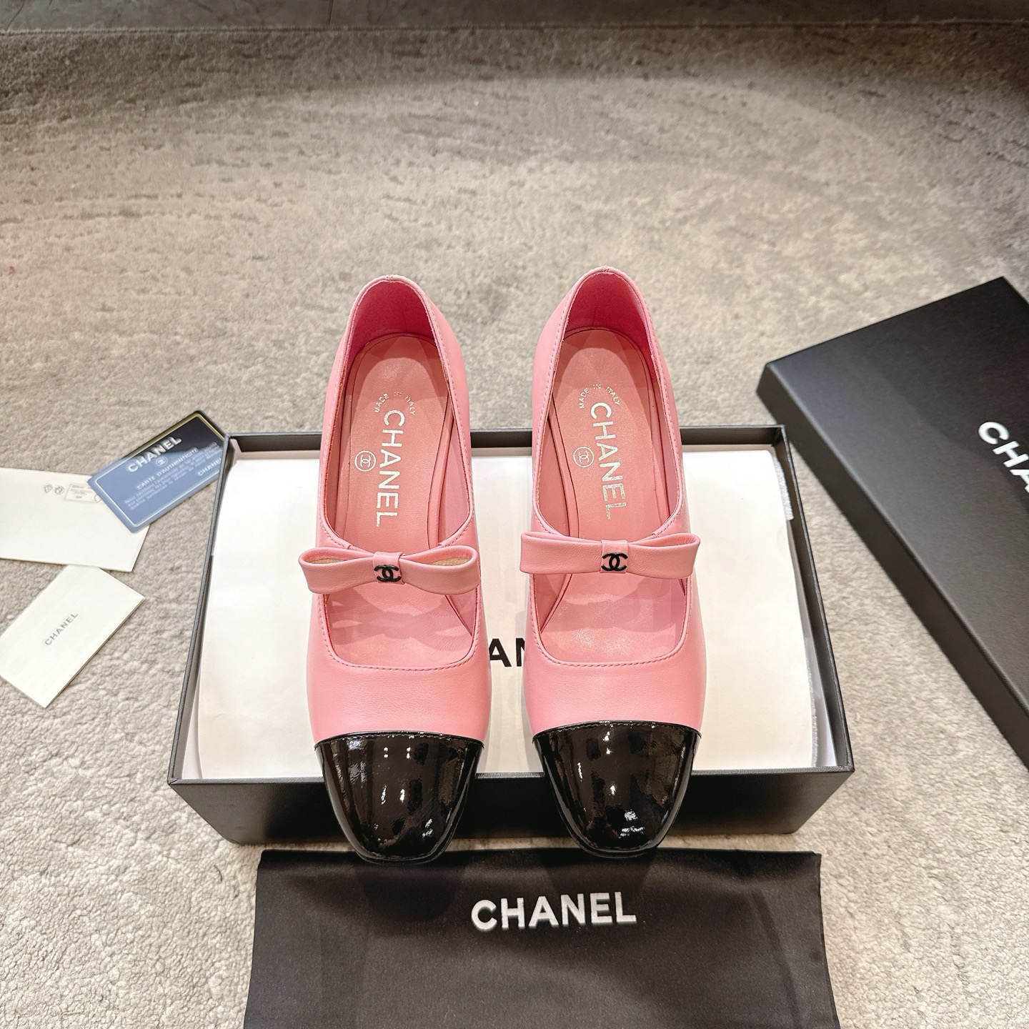 CHANEL Mary Jane лялькавыя туфлі｜лімітаваная версія｜кастомізацыя з арыгінальных матэрыялаў｜99.99% дакладнасць