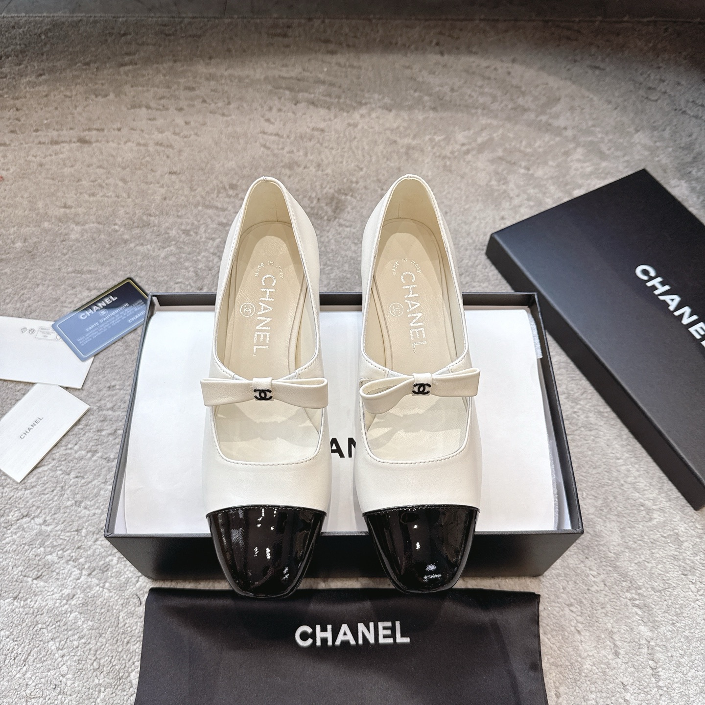 CHANEL 메리제인 돌핀 슈즈｜한정판｜원채널 소재 맞춤 제작｜99.99% 재현도