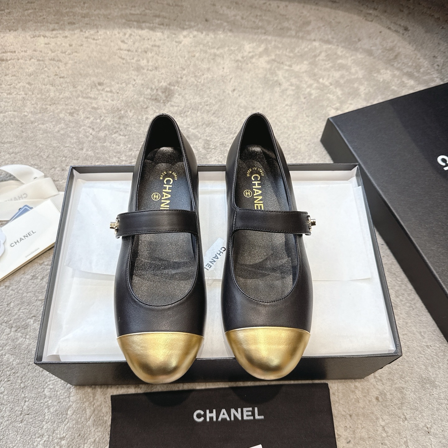 CHANEL Mary Jane лялькавыя туфлі｜лімітаваная версія｜кастомізацыя з арыгінальных матэрыялаў｜99.99% дакладнасць