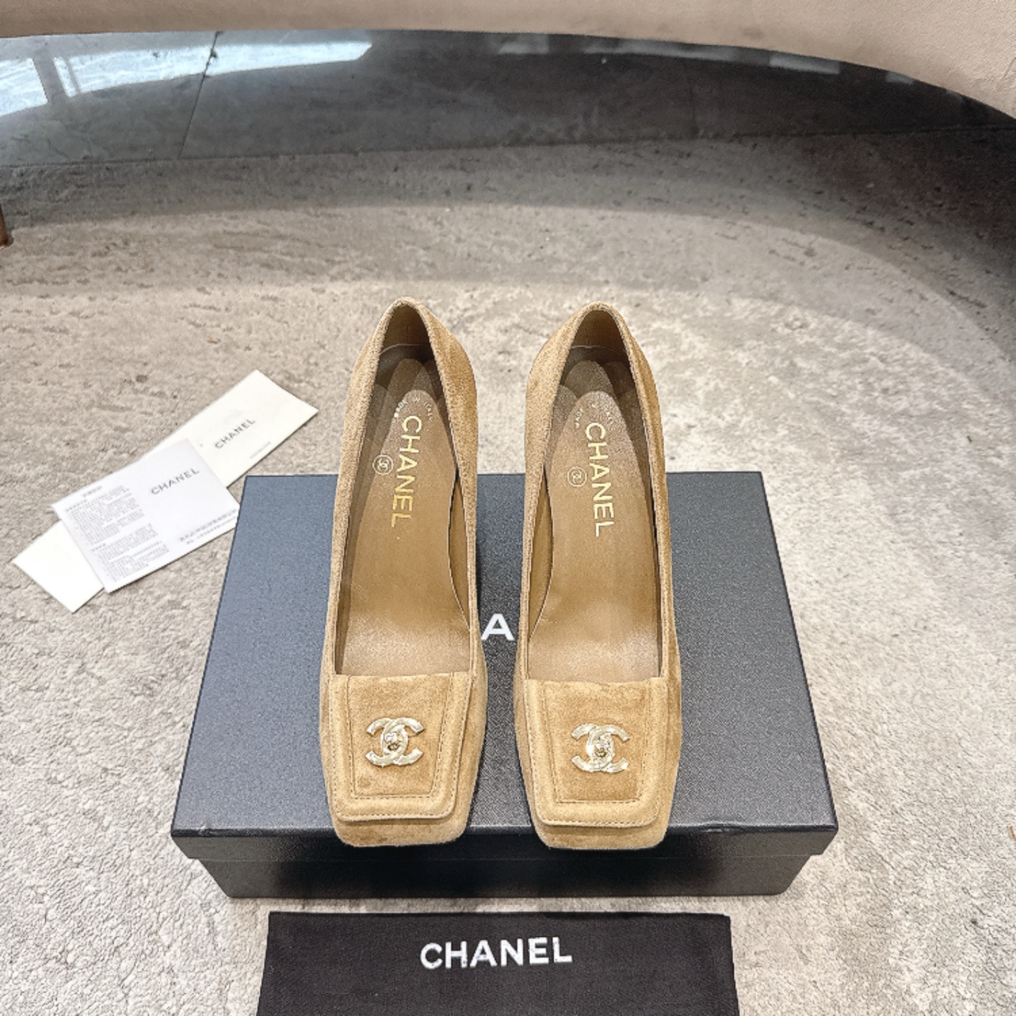 CHANEL Mary Jane sandalen catwalkmodel schapenleren binnenvoering Italiaanse echte leren zool maakt de huid lichter en verhoogt de uitstraling
