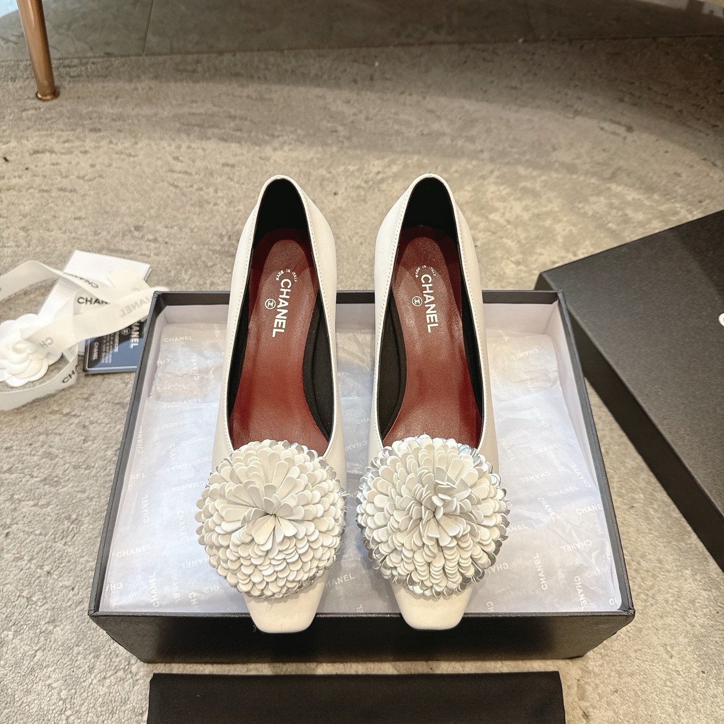 CHANEL Mary Jane sandalen catwalkmodel schapenleren binnenzool Italiaanse echte leren zool laat huid stralen en verhoogt uitstraling