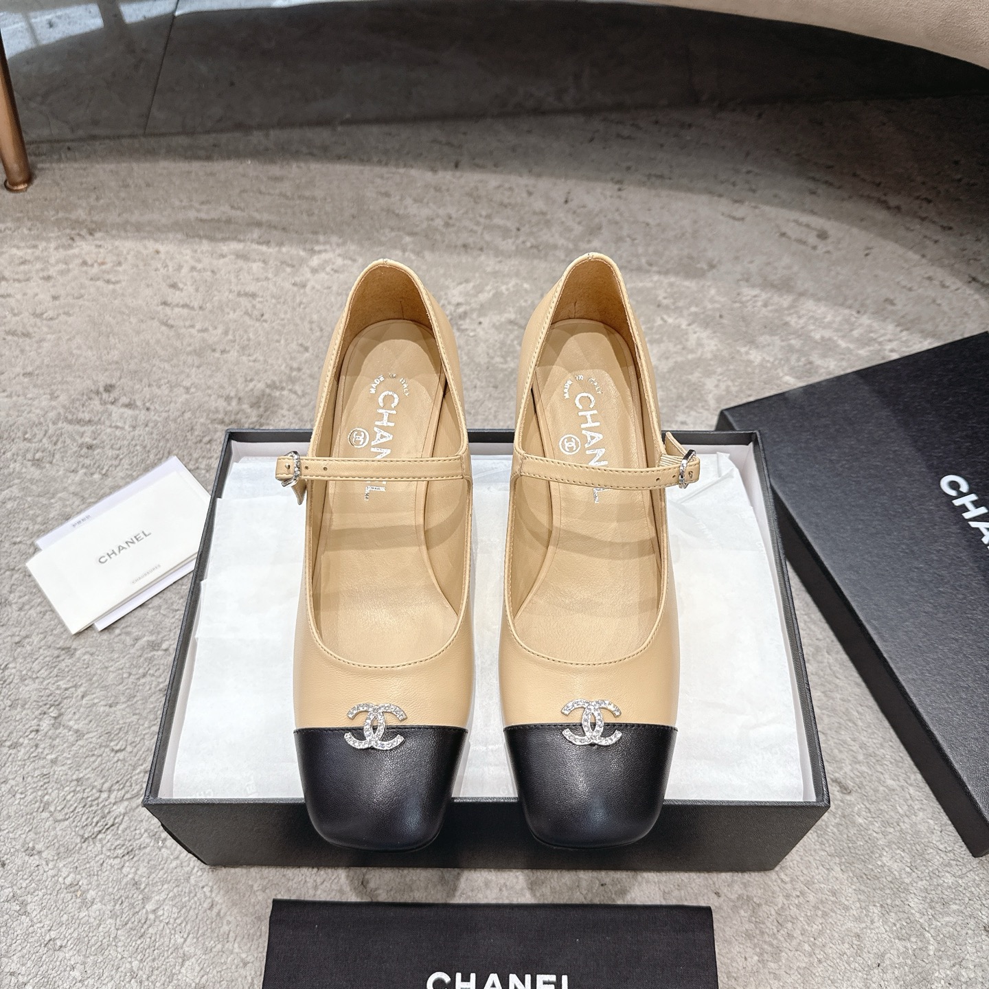 CHANEL メリージェーン ドールシューズ｜限定版｜正規ルート素材オーダーメイド｜99.99%再現度