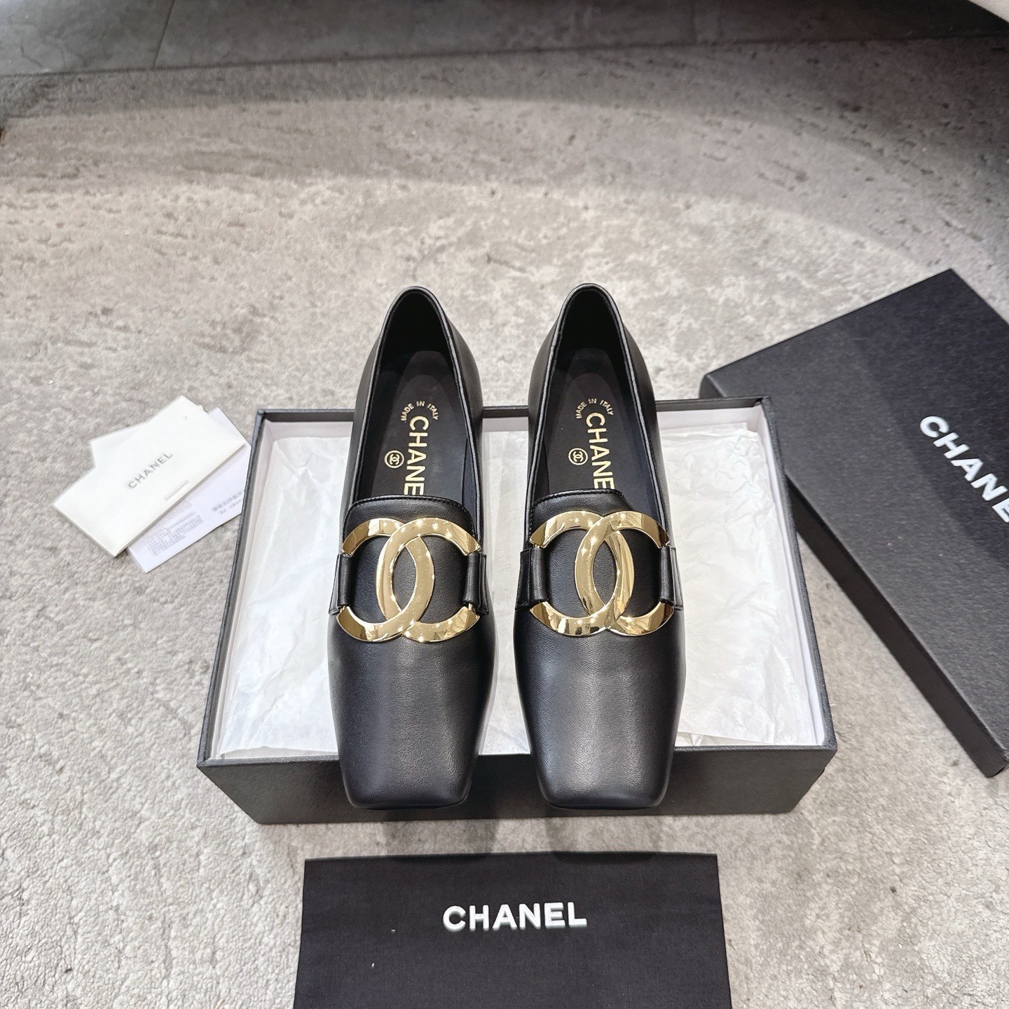 CHANEL Mary Jane sandalen catwalkmodel schapenleren binnenvoering Italiaanse echte leren zool witmakend en stijlverhogend