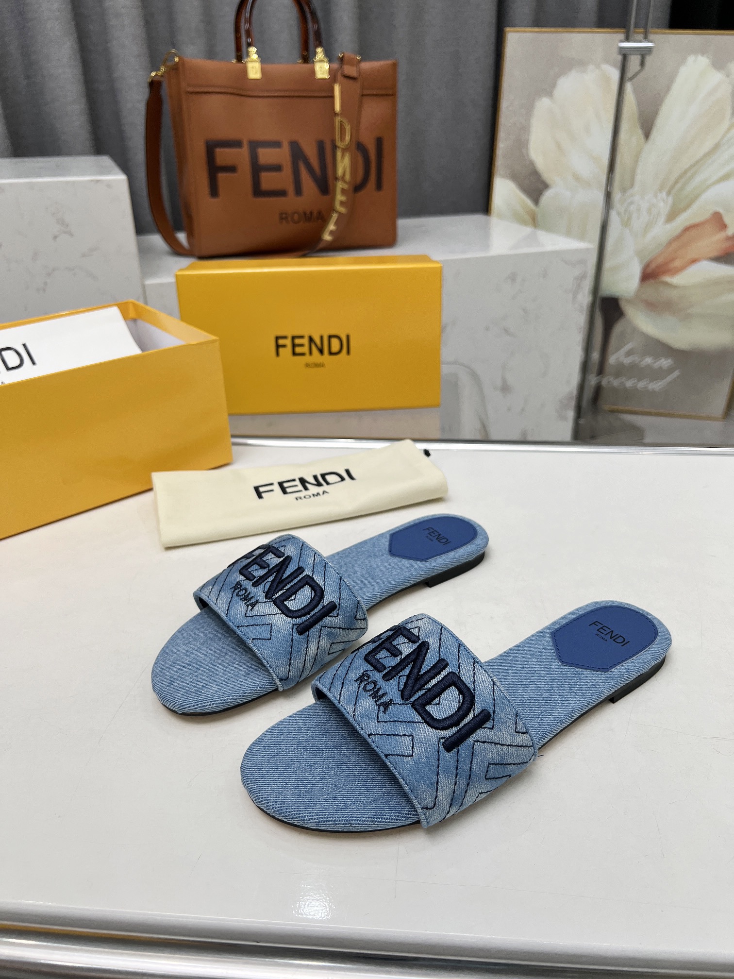 Fendi Shoes Sandals Sheepskin Summer Collection
