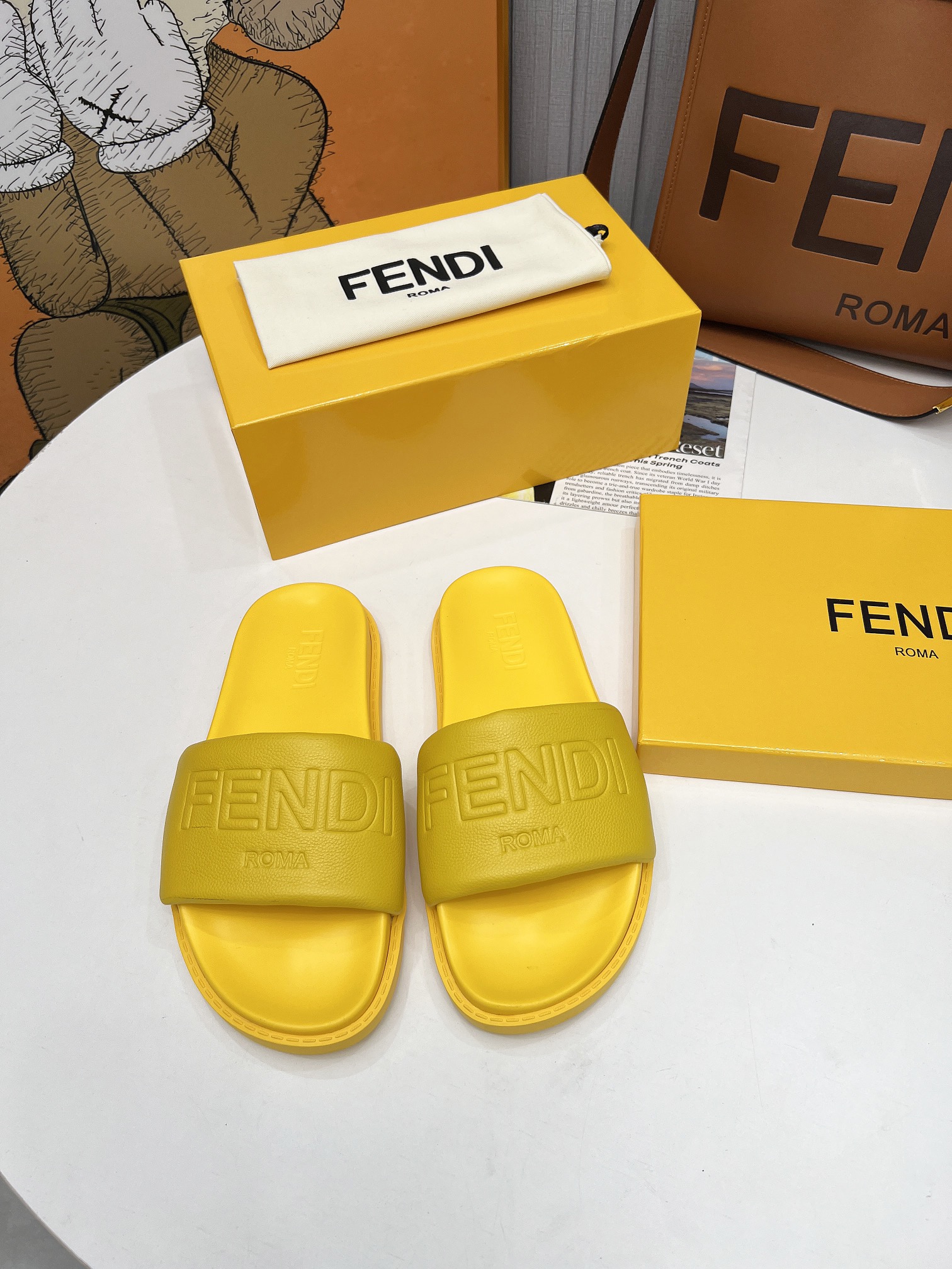 Fendi Shoes Sandals Wholesale Designer Shop
 Cowhide Sheepskin Summer Collection