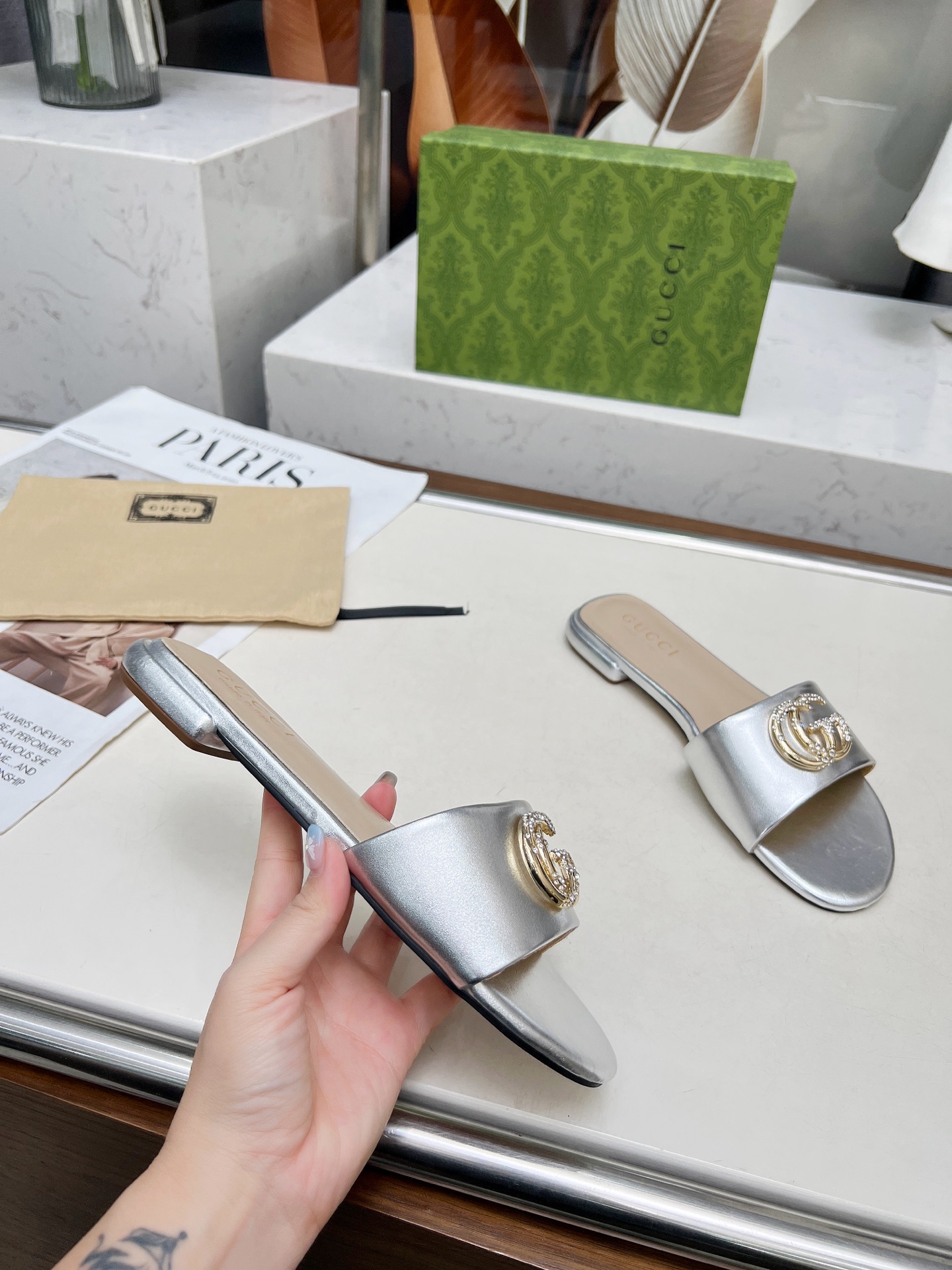 2025古驰新款，码数35-43，出厂价220，皮底加30