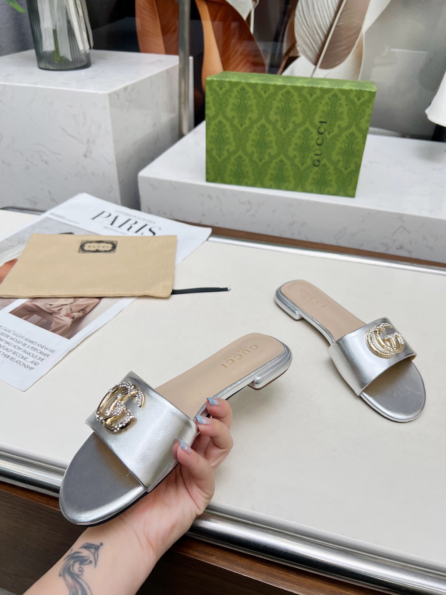 2025古驰新款，码数35-43，出厂价220，皮底加30