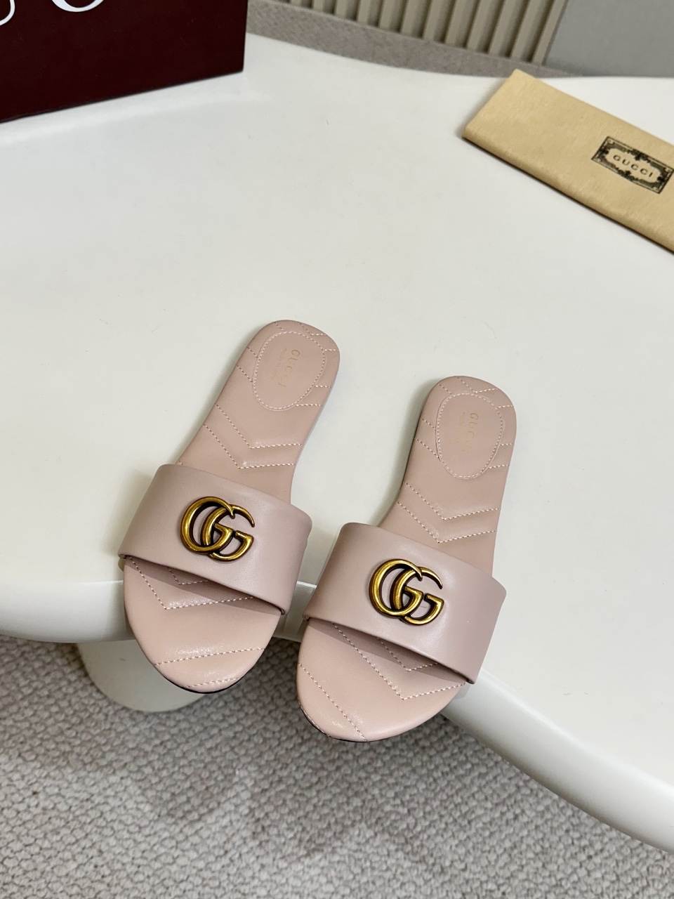 NO:559357,2025 Gucci new style, size 35-44., leather sole plus 40, slippers, gucci, slippers198609092025古驰新款,码数35-44.,皮底加40,拖鞋,gucci,slippers,Women's Shoes