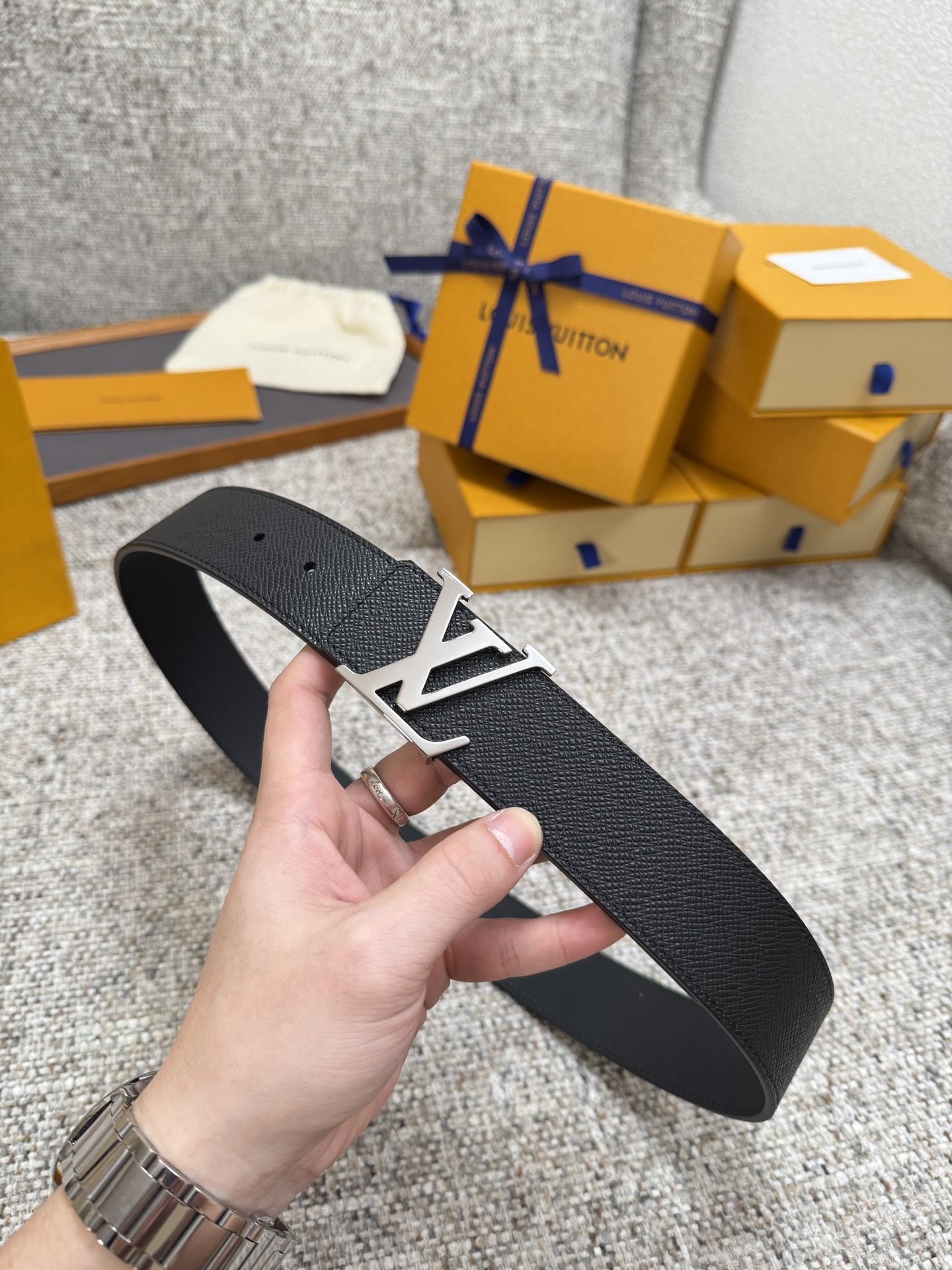Ремень LV Louis Vuitton LV 4.0 — photo 9