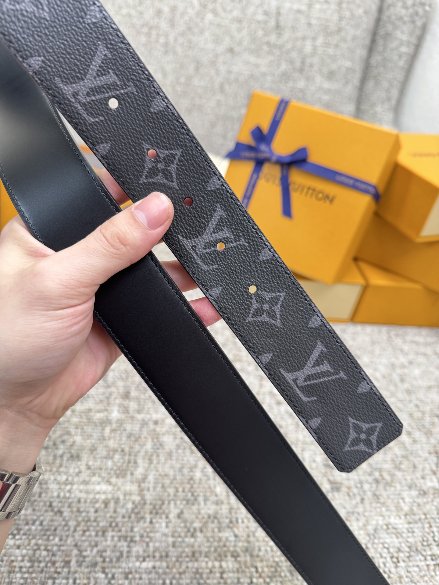 LV belt Louis Vuitton LV PVC 4.0 — photo 4