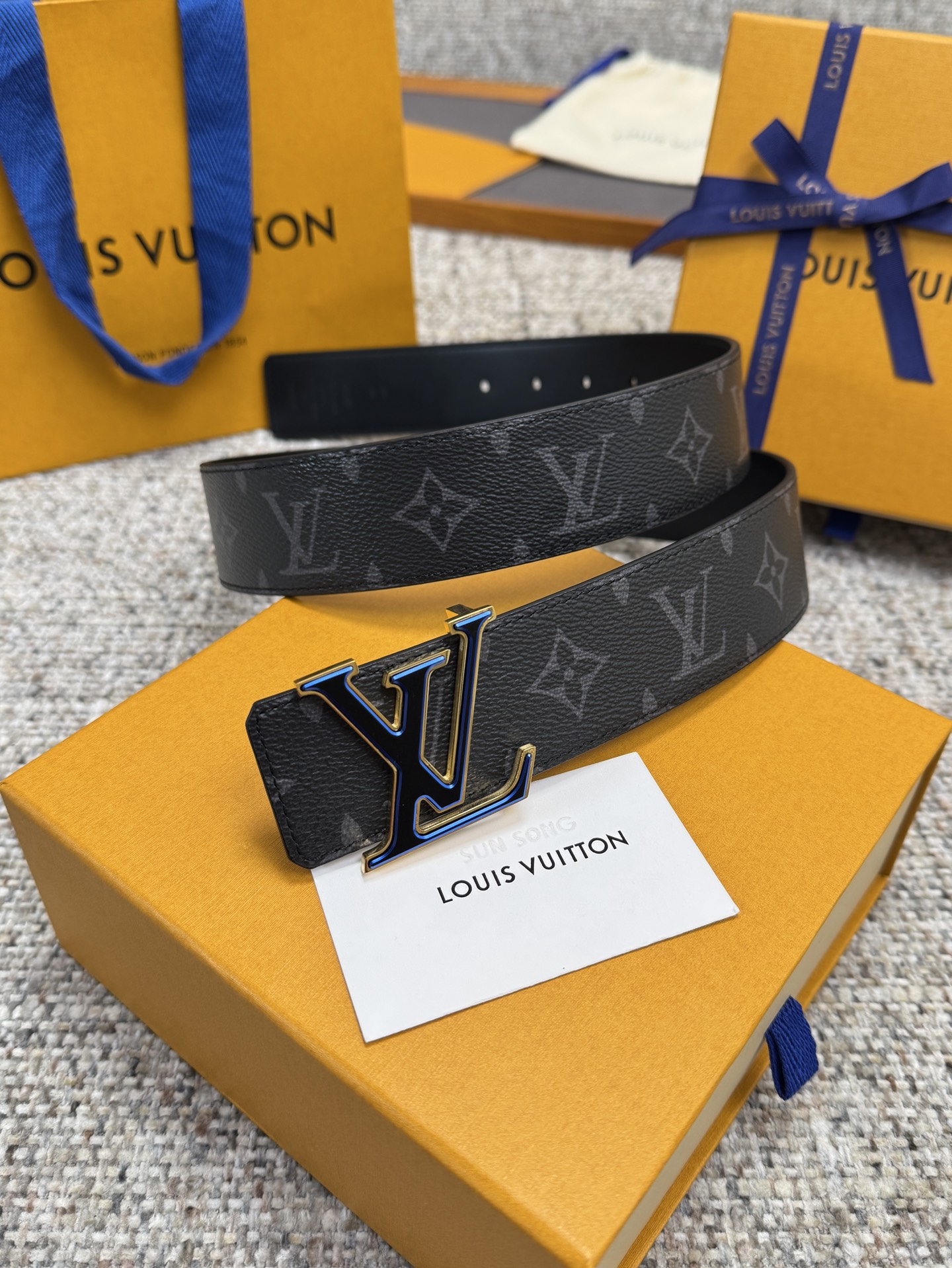 LV bælte Louis Vuitton LV PVC 4.0