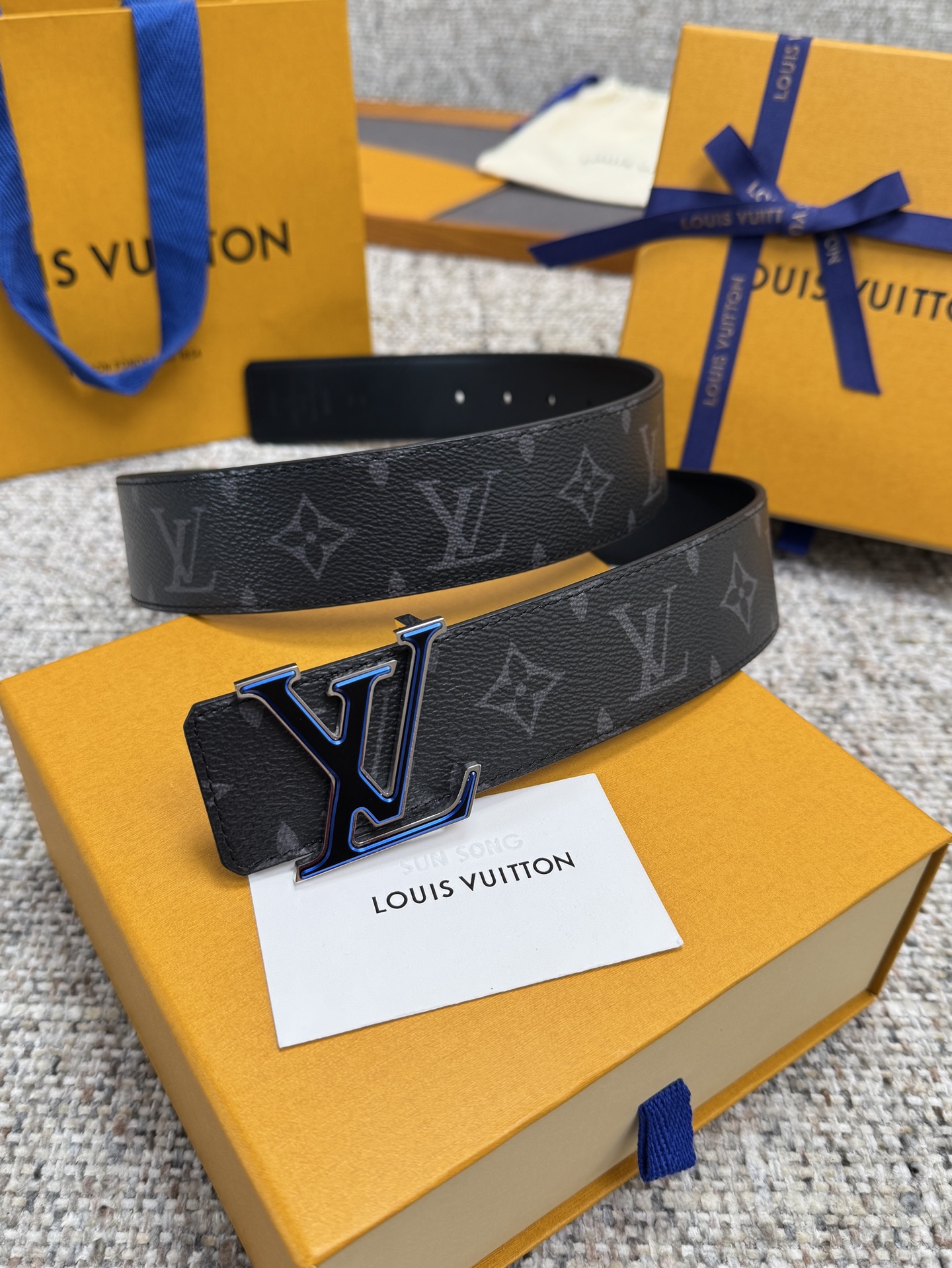 LV belt Louis Vuitton LV PVC 4.0