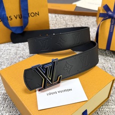 Louis Vuitton LV腰带 Dimension皮底系列 原厂五金 精致手工绘边 柔软舒适 宽4.0 Louis Vuitton LV腰带 Dimension皮底系列 原厂五金 精致手工绘边 柔软舒适 宽4.0
