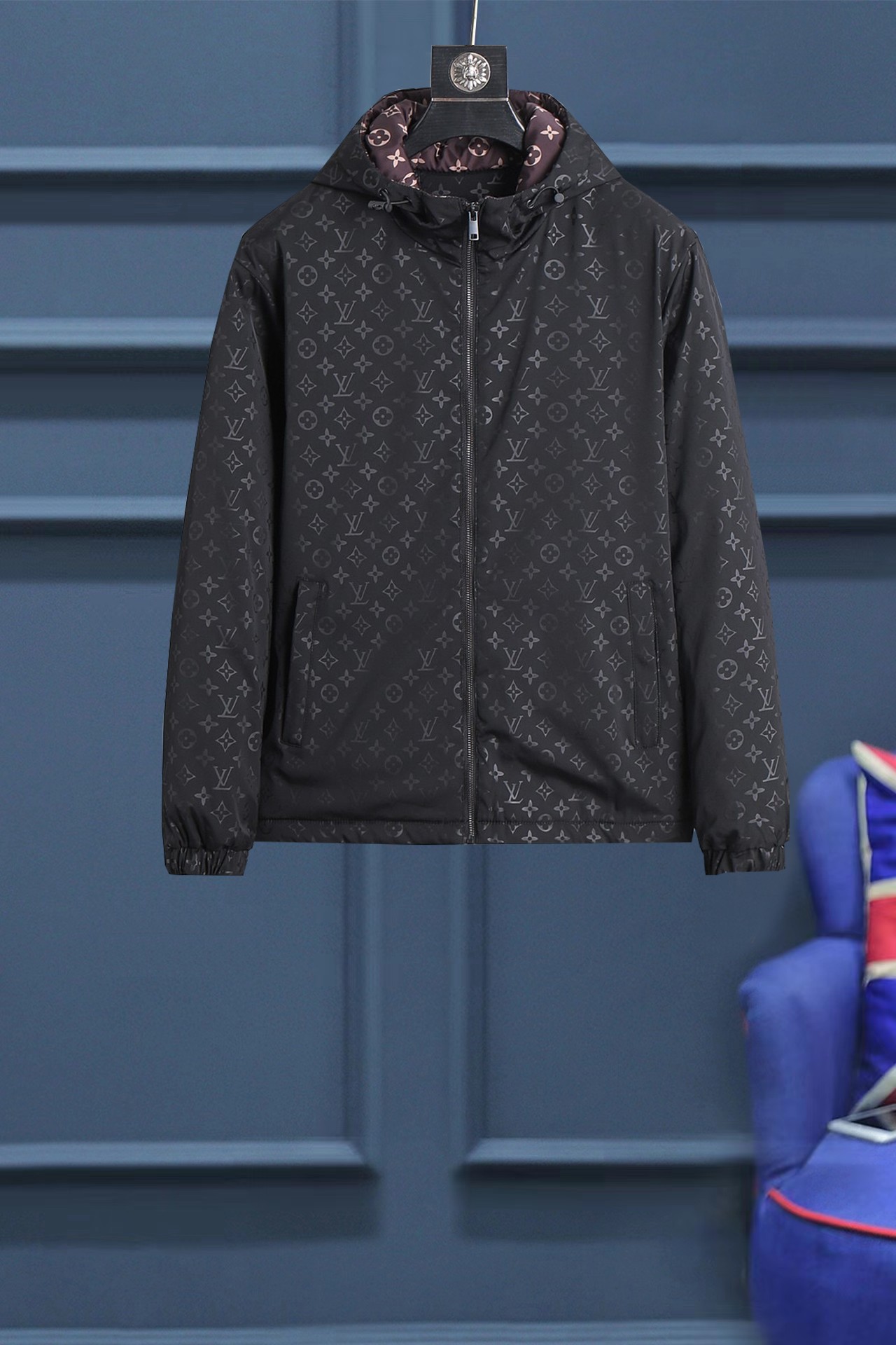 Louis Vuitton Clothing Coats & Jackets Embroidery Men Cotton Spring/Fall Collection Fashion