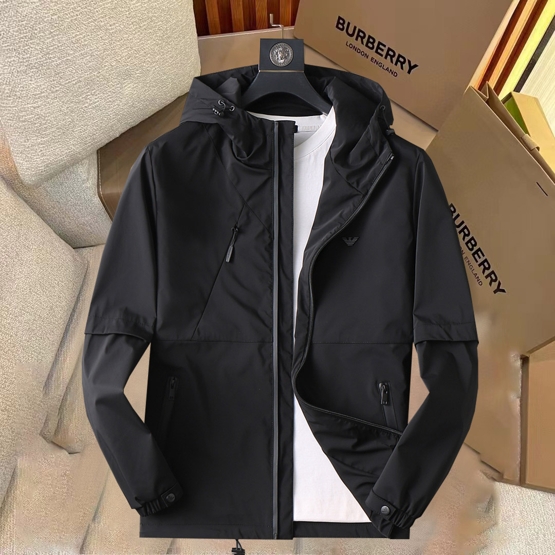 NO:953341,Armani (high-end quality) official website of the same model 2026 early autumn new stylish casual hooded jacket, imported original technical fabrics, comfortable and breathable upper body, exquisite hand-embroidered letter logo on the chest, unique design reversible style, digital positioning printing technology on the reverse, highlighting the personality of young people, original hardware accessories, extremely high-grade, handsome upper body!  M-3XL, can be worn up to 200 pounds, armani,jackets & coats,jackets & coats,hats,19860909阿玛尼（高端品质）官网同款 2026早秋新品时尚休闲连帽夹克外套,进口原版科技面料,上身舒适透气,胸前精致手工刺绣工艺字母logo,独特设计两面穿风格,反面数码定位印花工艺,彰显了年轻人的个性,原版五金辅料,档次极高,上身帅气十足！M-3XL,最大穿到200斤,,armani,jackets & coats,jackets & coats,hats,,Men's clothing