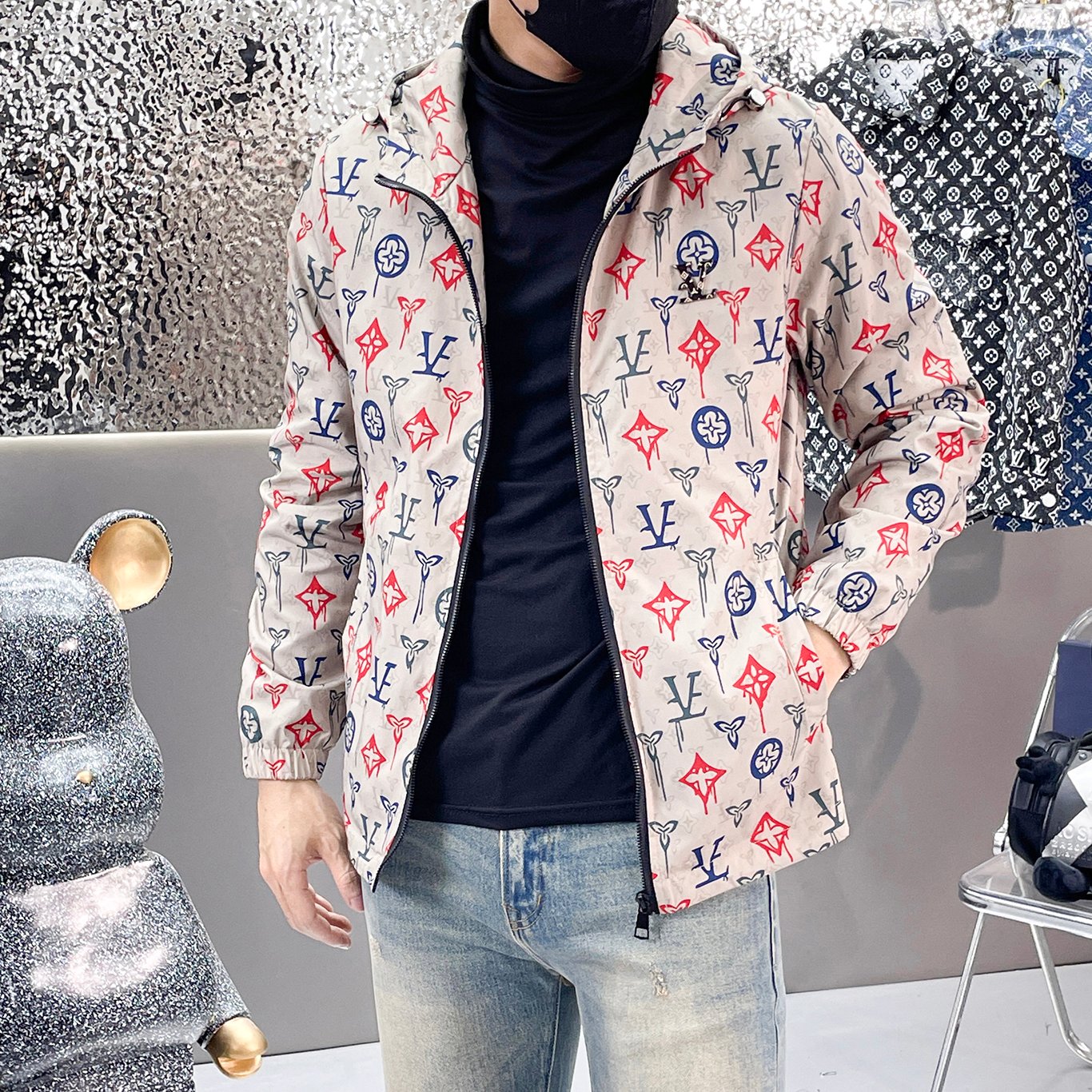Shop Cheap High Quality 1:1 Replica
 Louis Vuitton Clothing Coats & Jackets Men Spring Collection Casual