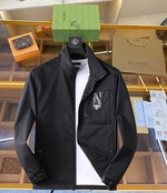 Replica Every Designer
 Prada Clothing Coats & Jackets Embroidery Spring Collection Fashion Hooded Top
