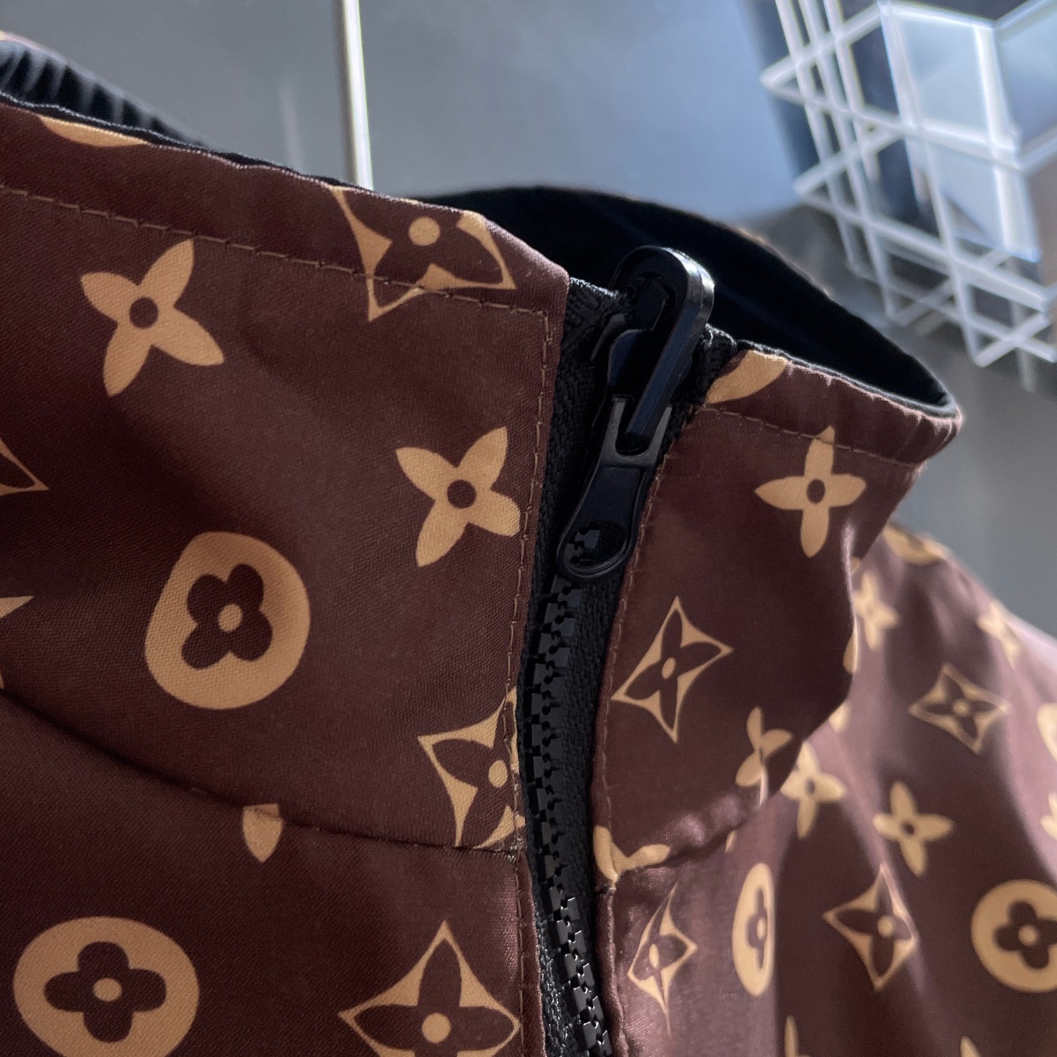 Louis Vuitton LV北面联名款 提前发售 2026ss开春新款男士夹克外套 三标齐全高端版本 带隐藏帽